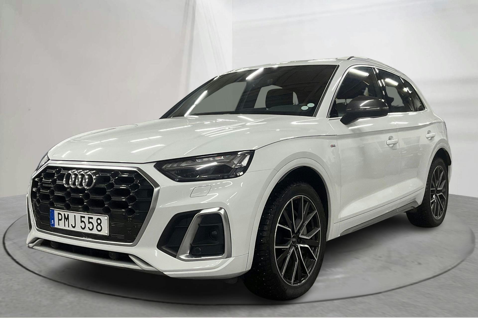 Presentation photo 1 of 15: Audi Q5 55 TFSI e quattro (367hk) - 73 270 km - Automatic - white - 2023