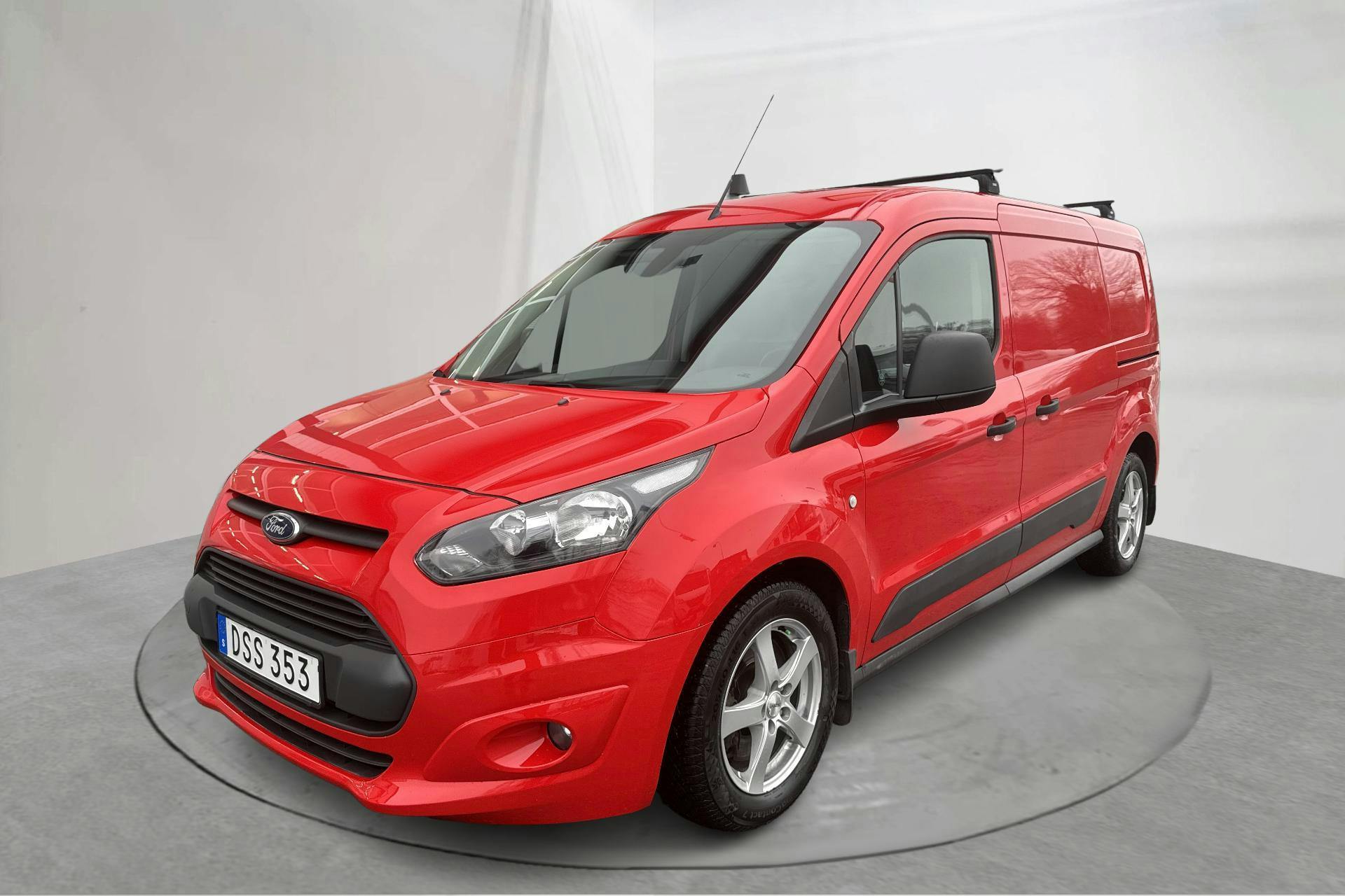 Presentation photo 1 of 18: Ford Transit Connect 1.6 TDCi (95hk) - 100 150 km - Manual - red - 2015