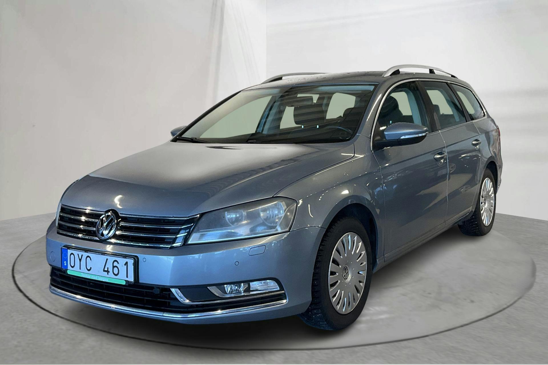 Presentationsfoto 1 av 12: VW Passat 1.4 TSI EcoFuel Variant (150hk) - 24 858 mil - Manuell - Light Grey - 2012