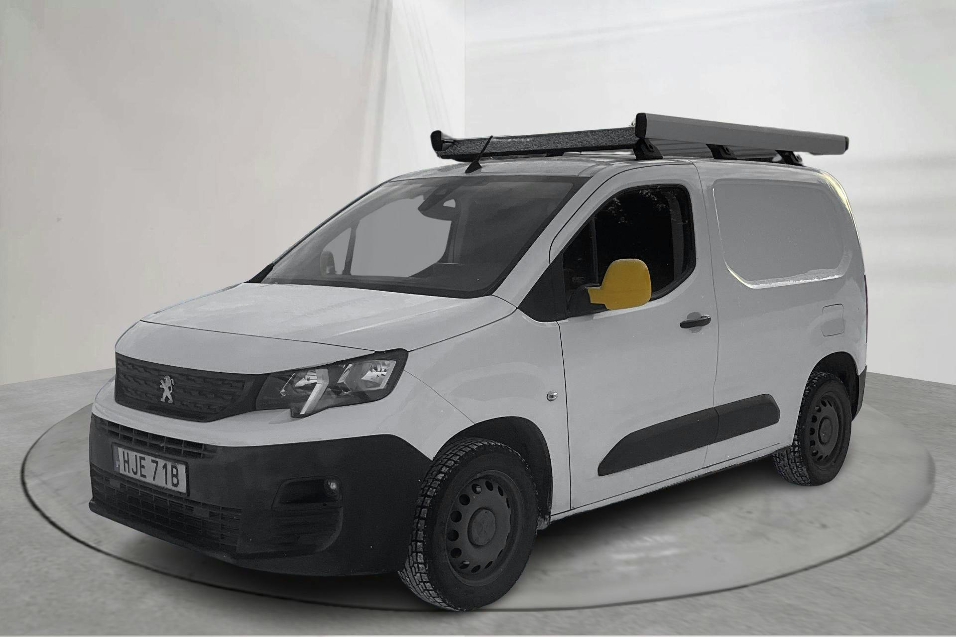 Presentationsfoto 1 av 14: Peugeot Partner 1.5 HDI Skåp (130hk) - 9 809 mil - Automat - vit - 2022