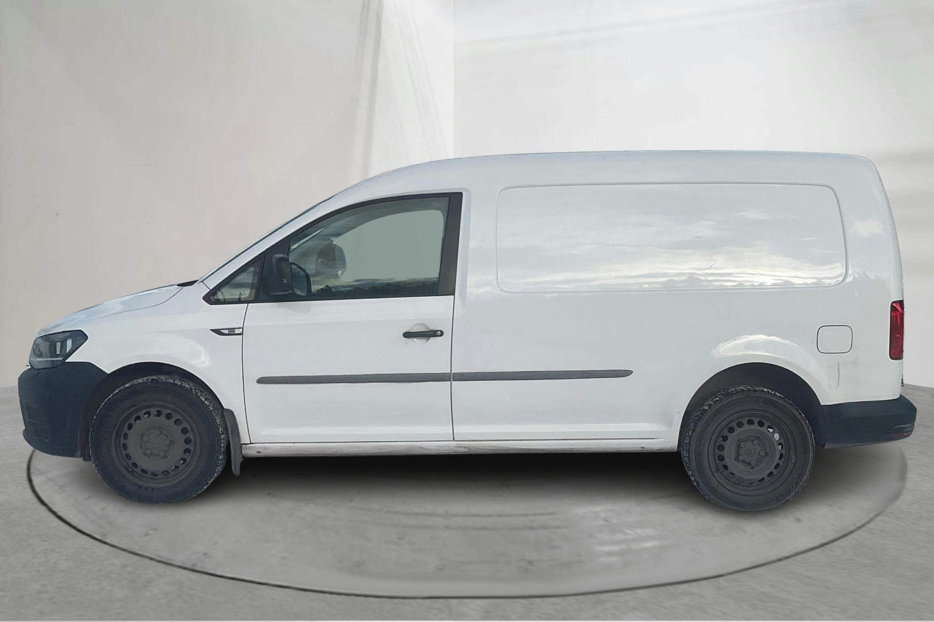 Presentationsfoto 2 av 13: VW Caddy 2.0 TDI Maxi Skåp (150hk) - 16 799 mil - Automat - vit - 2017