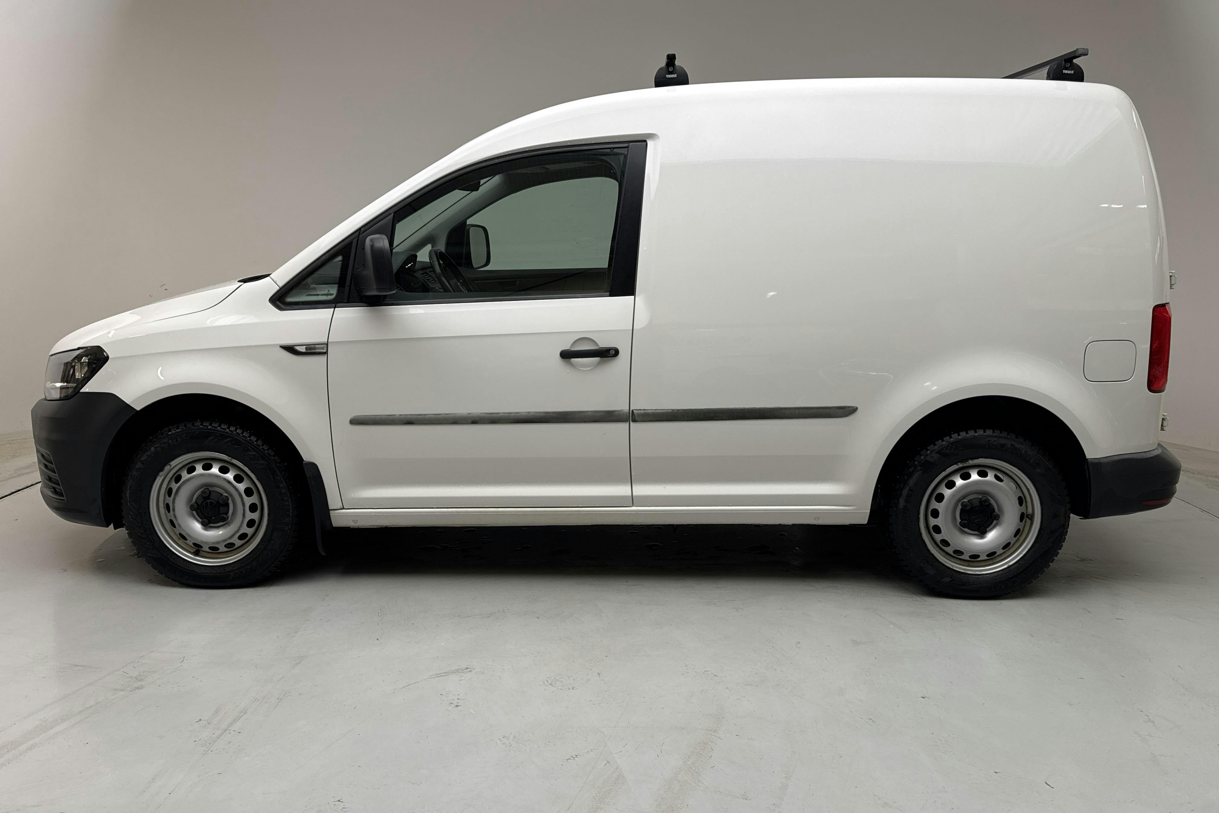 Zdjęcie prezentacyjne 2 z 11: VW Caddy 2.0 TDI Skåp (75hk) - 72 670 km - Manualna - biały - 2019