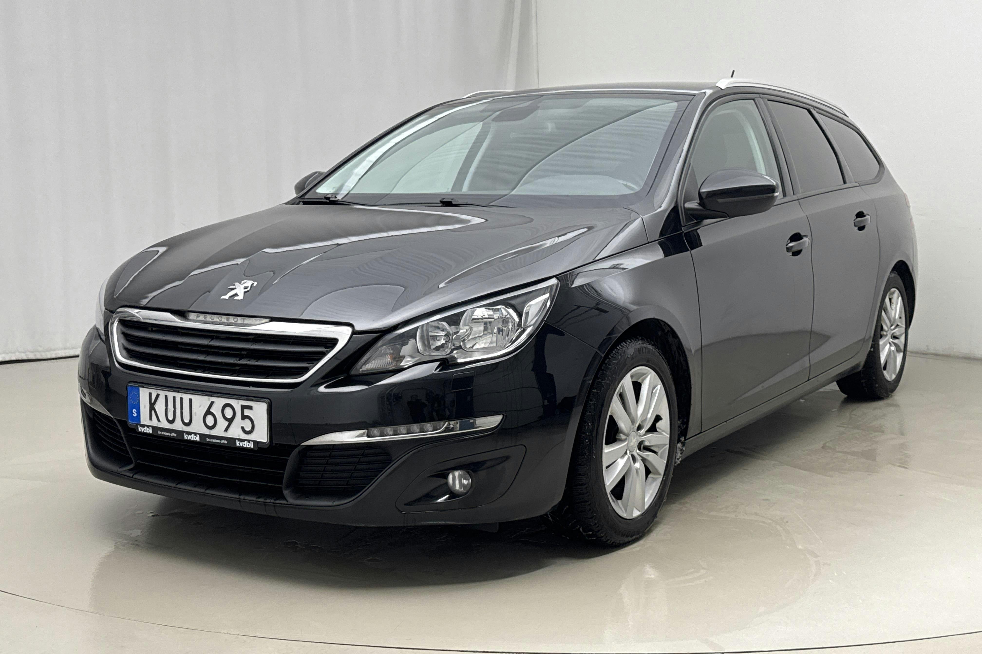 Presentationsfoto 1 av 16: Peugeot 308 SW BlueHDi (120hk) - 12 934 mil - Manuell - svart - 2015