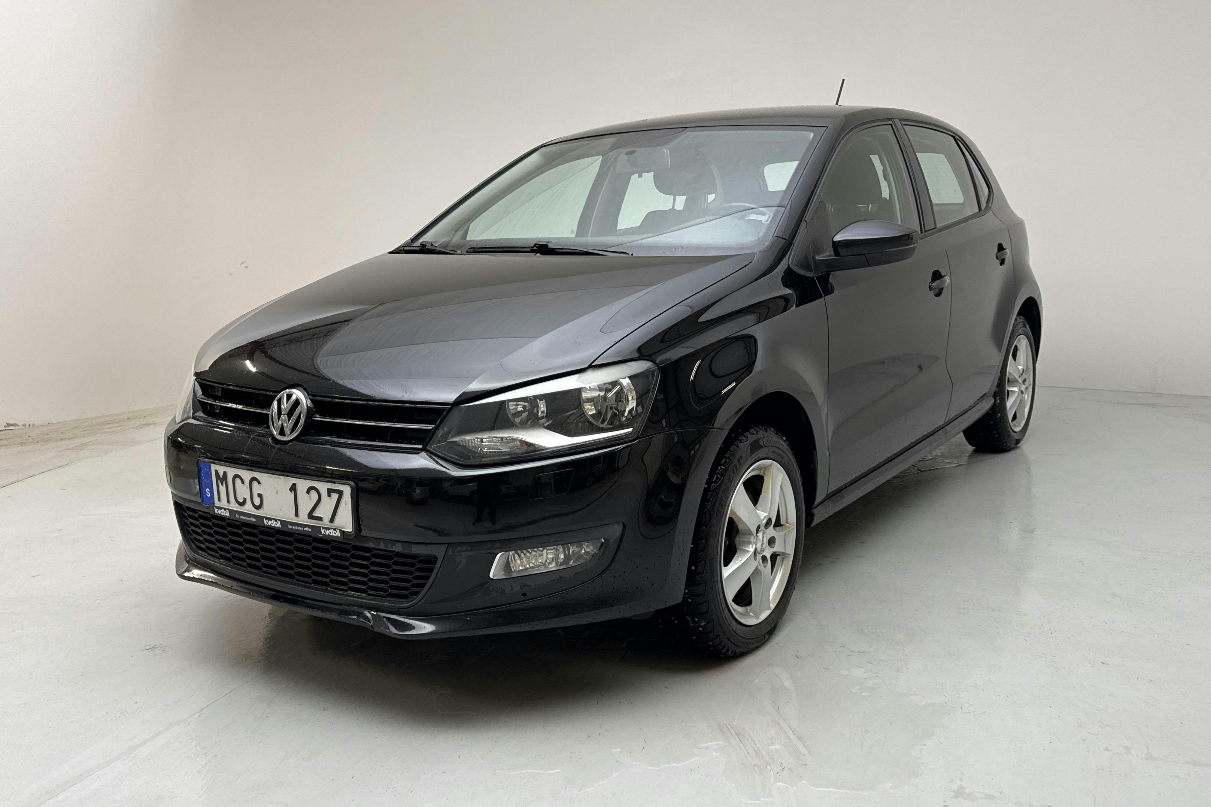 Presentation photo 1 of 13: VW Polo 1.4 5dr (85hk) - 185 160 km - Manual - black - 2012