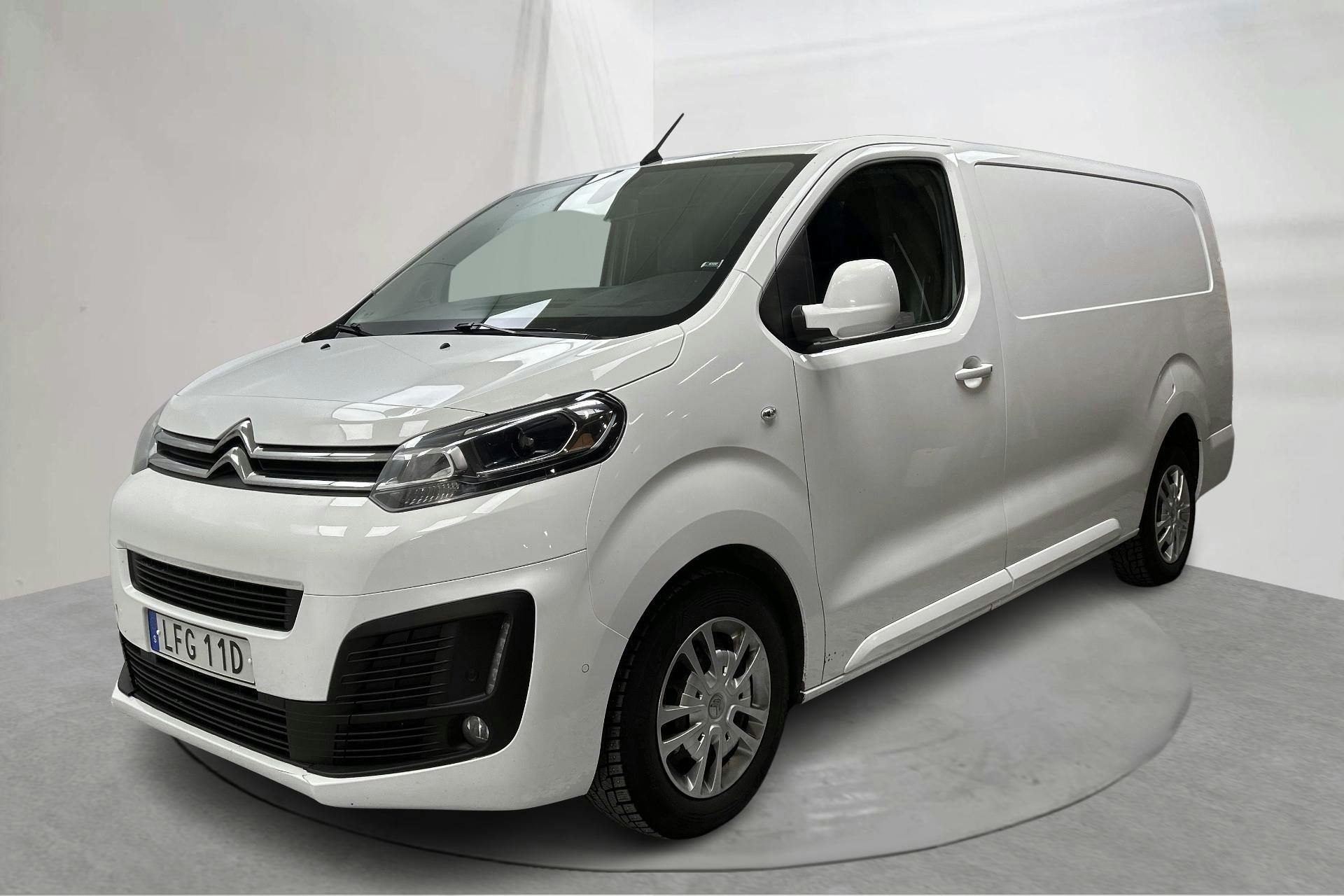 Presentation photo 1 of 15: Citroën Jumpy III 2.0 BlueHDI Skåp (180hk) - 109 960 km - Automatic - white - 2021