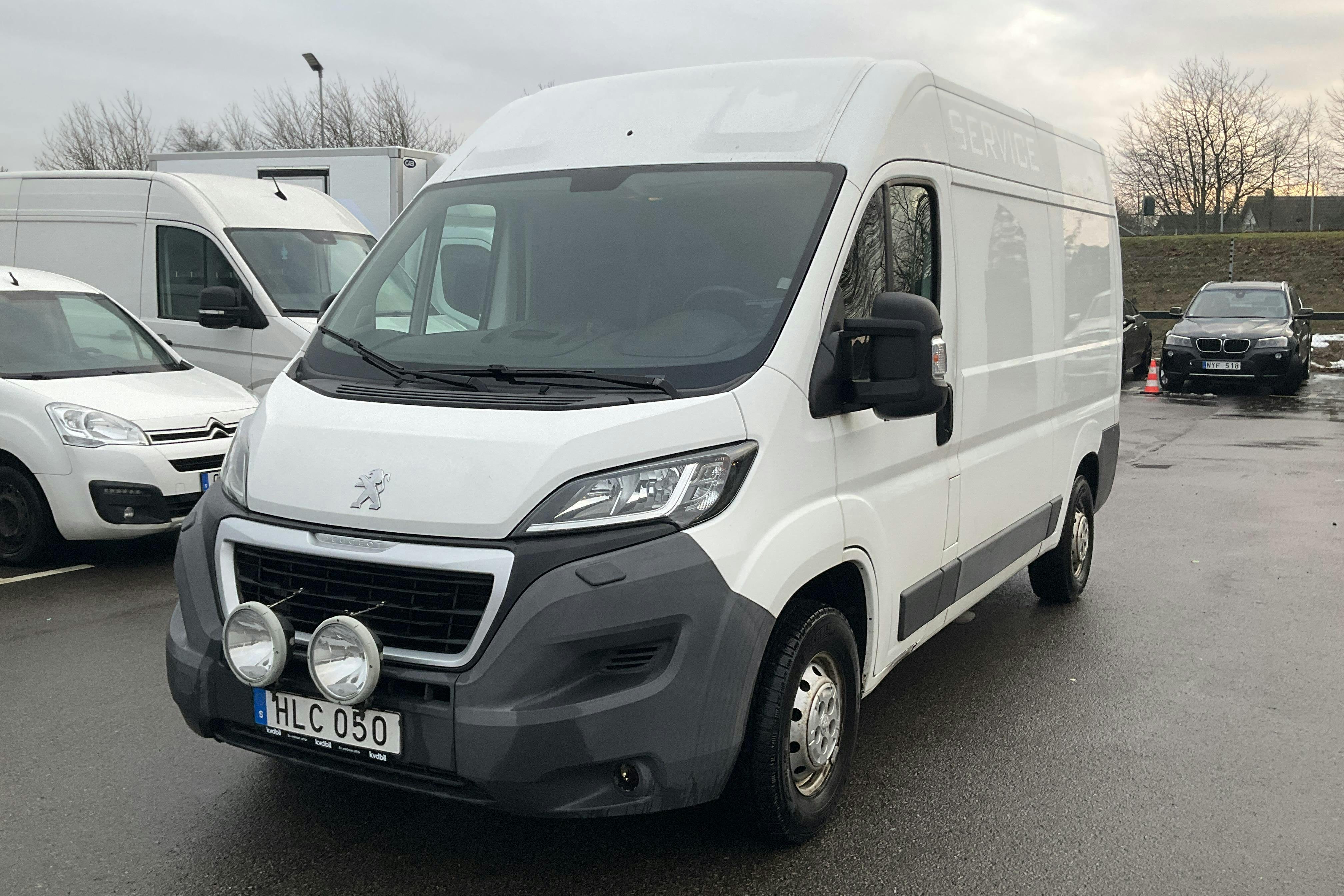 Presentation photo 1 of 14: Peugeot Boxer 2.2 HDI Skåp (130hk) - 211 190 km - Manual - white - 2016
