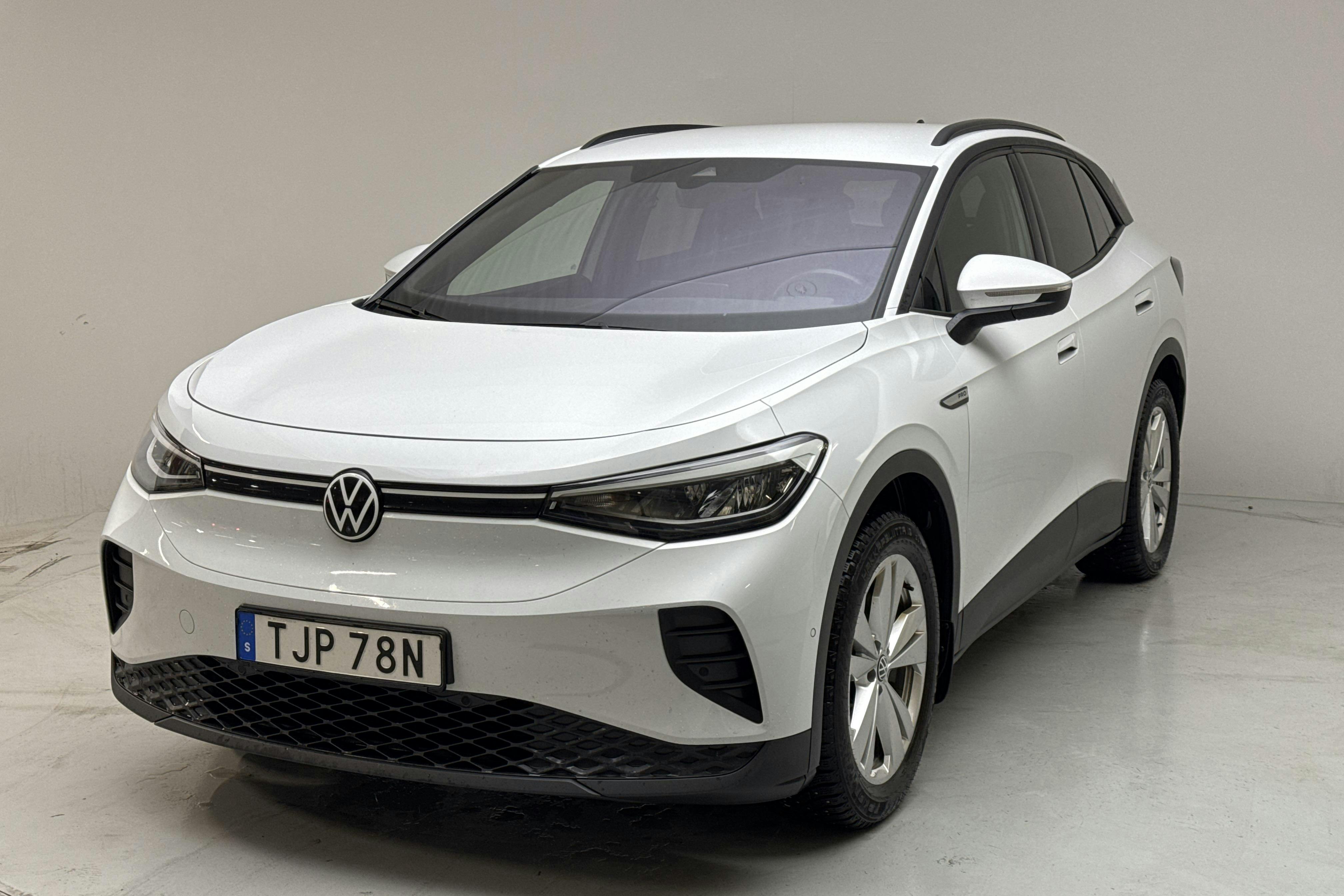 Presentationsfoto 1 av 18: VW ID.4 77kWh (204hk) - 9 480 mil - Automat - vit - 2023