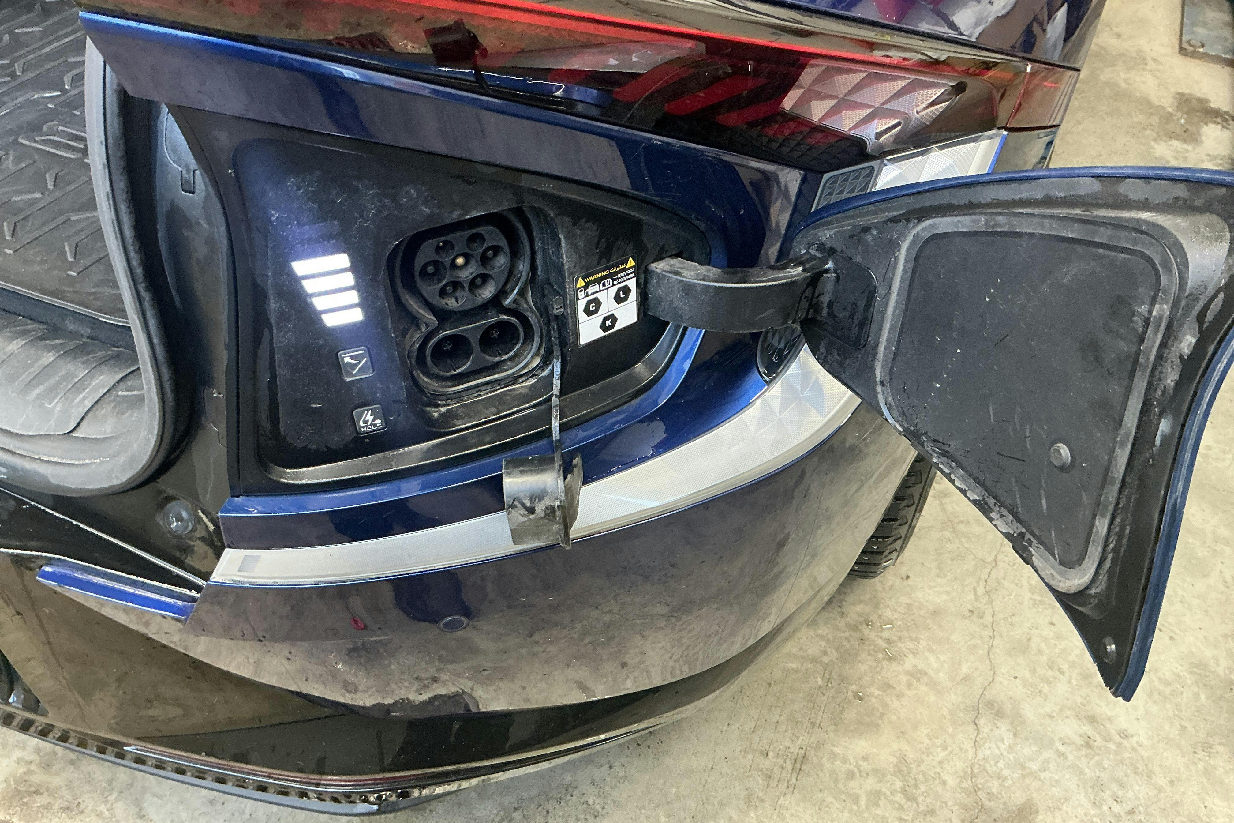 Presentationsfoto 18 av 18: KIA EV6 AWD (325hk) - 8 336 mil - Automat - blå - 2023