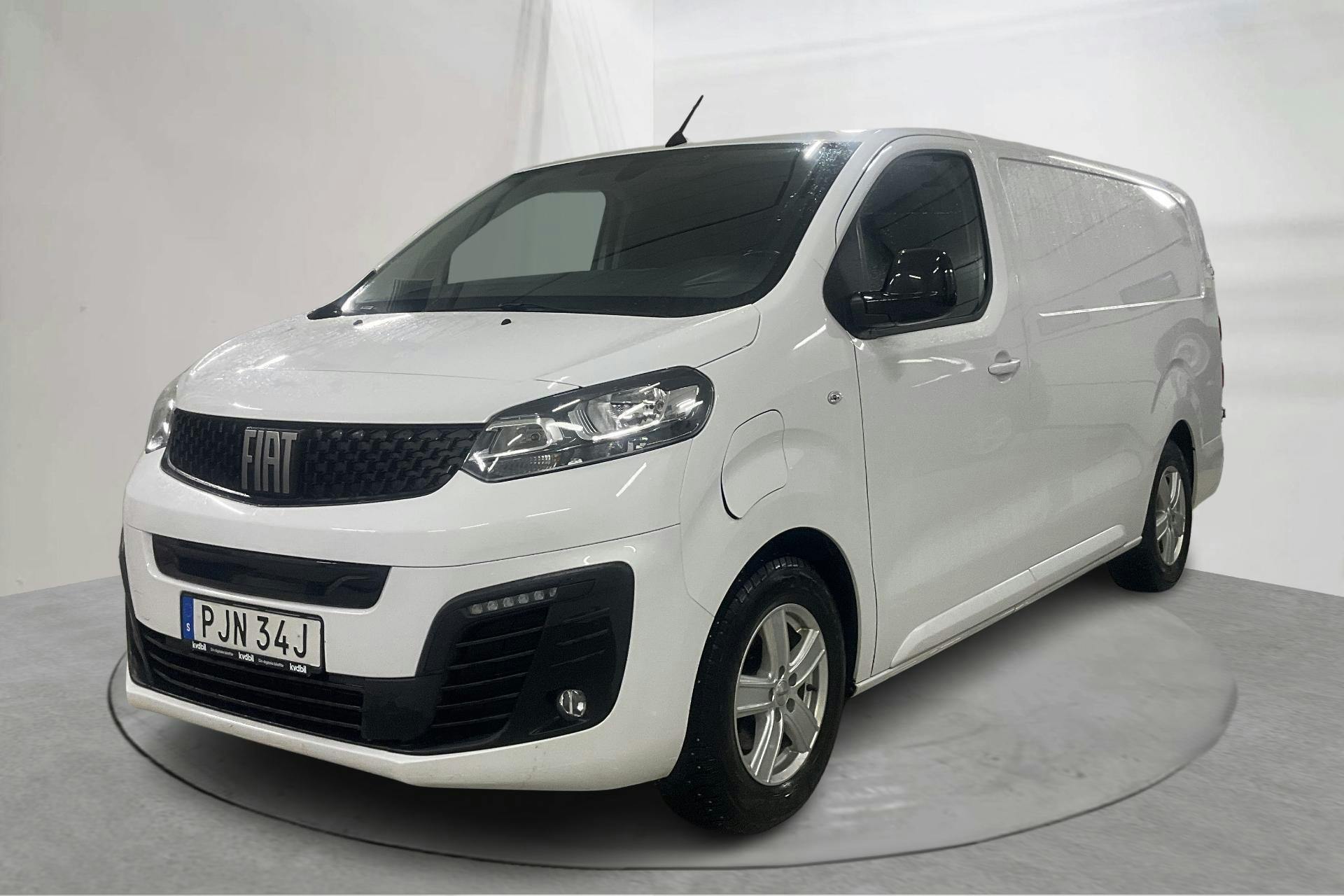 Presentationsfoto 1 av 22: Fiat E-Scudo 75kWh (130hk) - 3 870 mil - Automat - vit - 2022