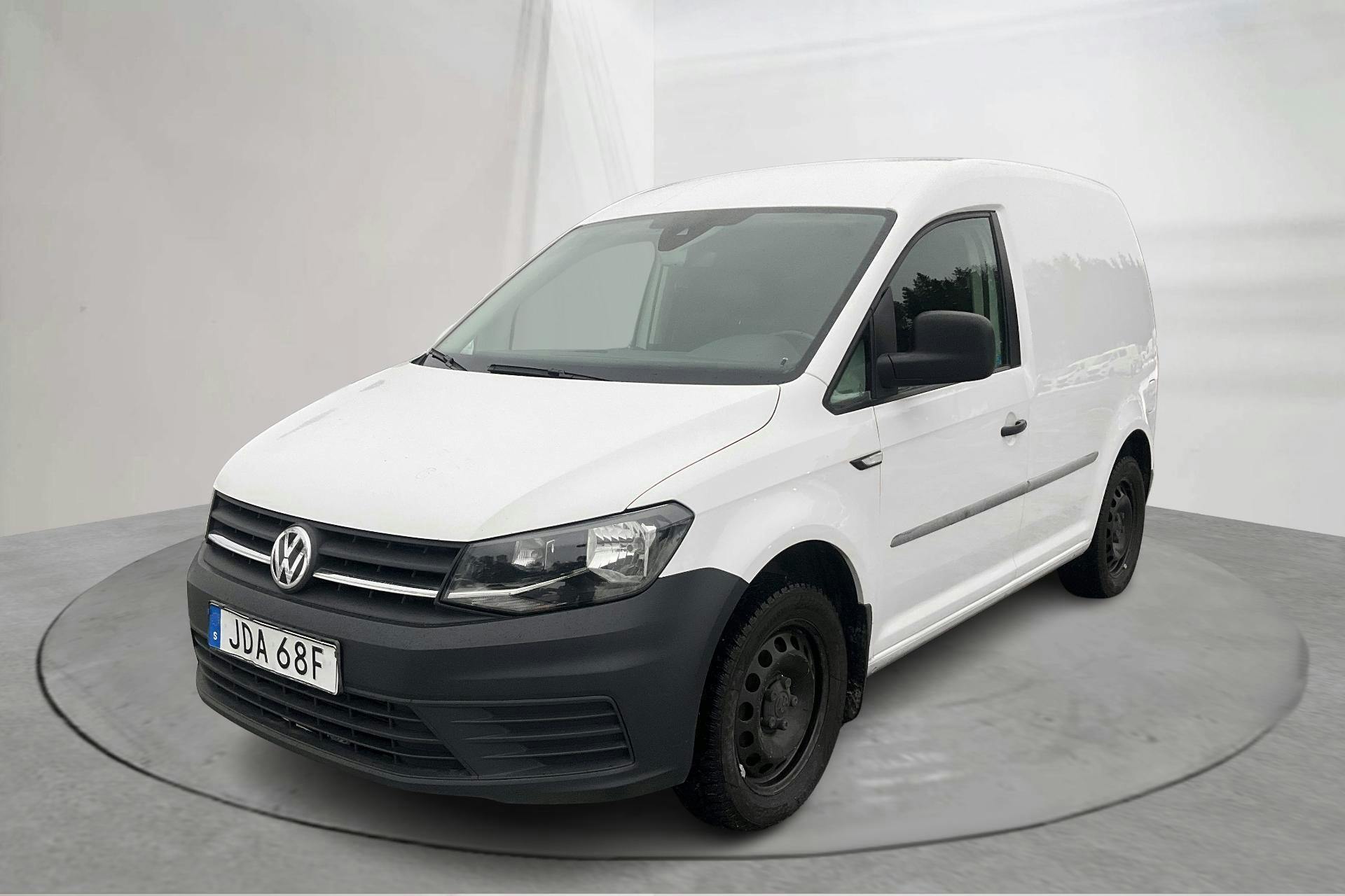 Presentation photo 1 of 14: VW Caddy 1.4 TSI Skåp (125hk) - 103 270 km - Automatic - white - 2019