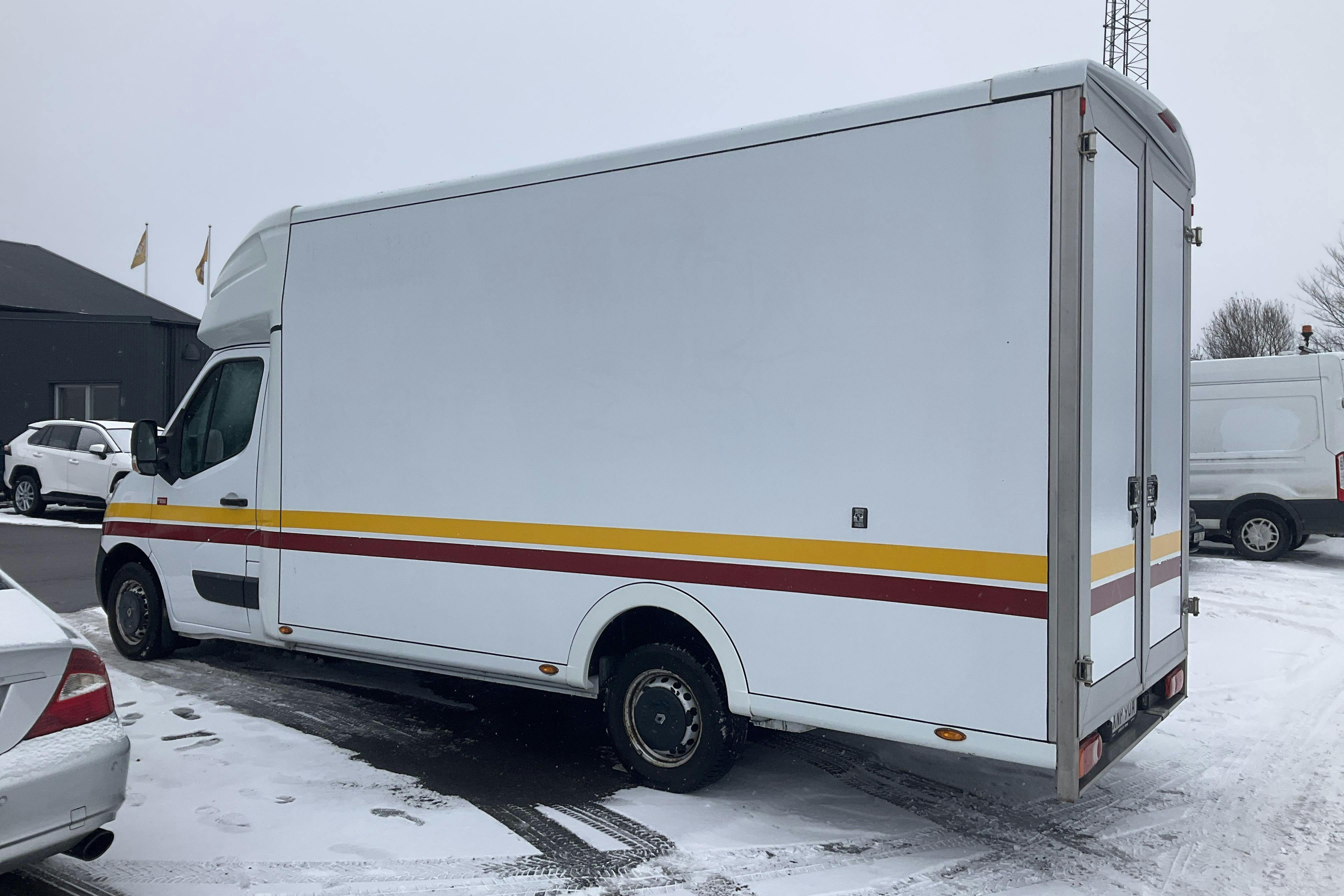 Præsentationsfoto 2 af 14: Renault Master 2.3 dCi Volymskåp 2WD (170hk) - 45 020 kilometer - Salgsautomat - Hvid - 2019