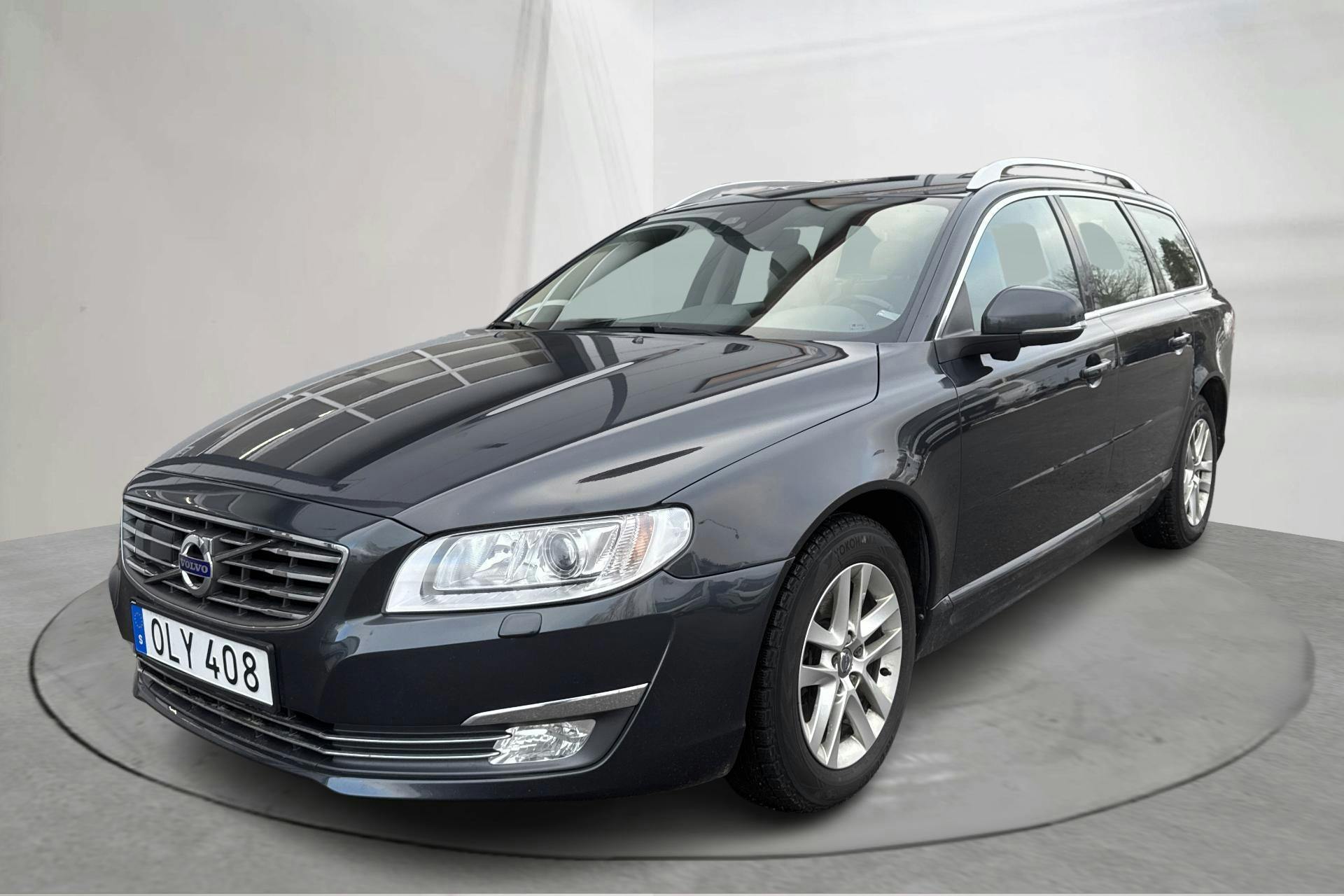 Presentationsfoto 1 av 15: Volvo V70 II D4 (181hk) - 18 031 mil - Automat - grå - 2015