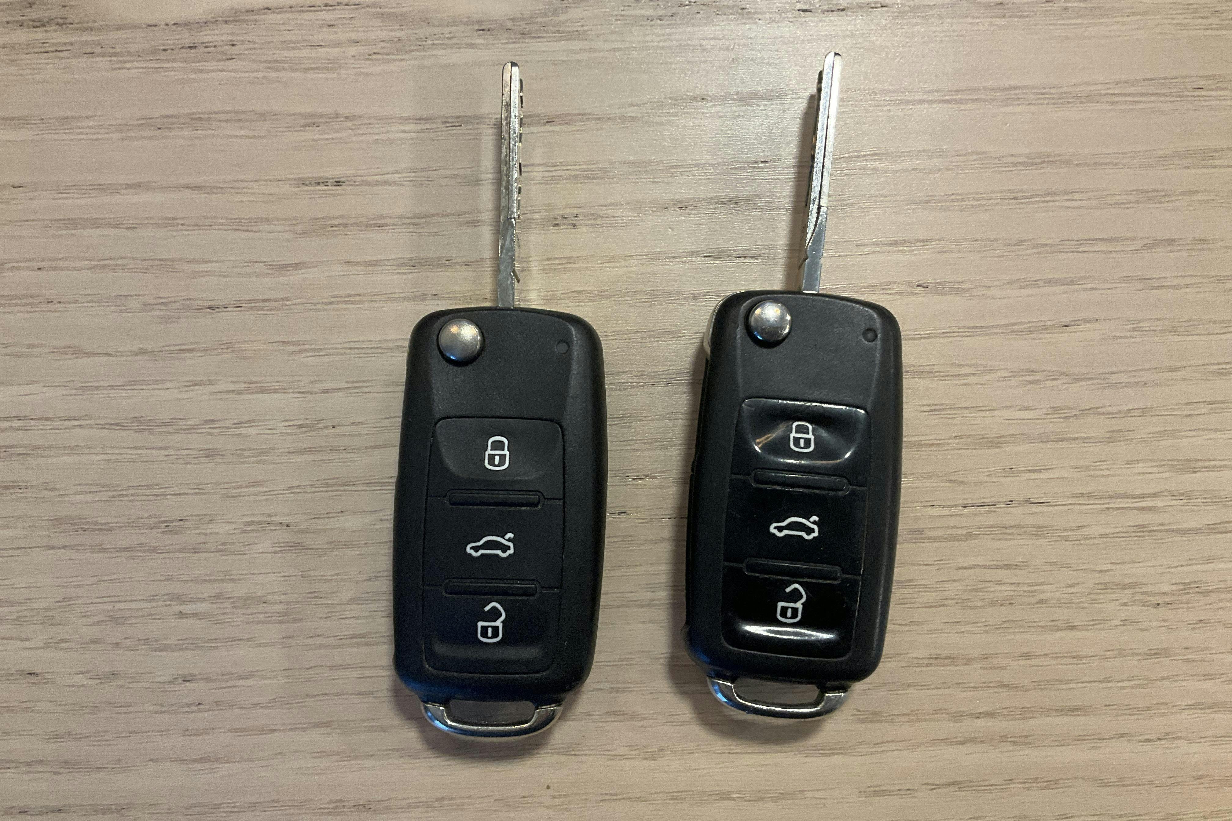 Presentationsfoto 12 av 12: Skoda Fabia 1.2 TSI Combi (86hk) - 13 817 mil - Manuell - röd - 2015