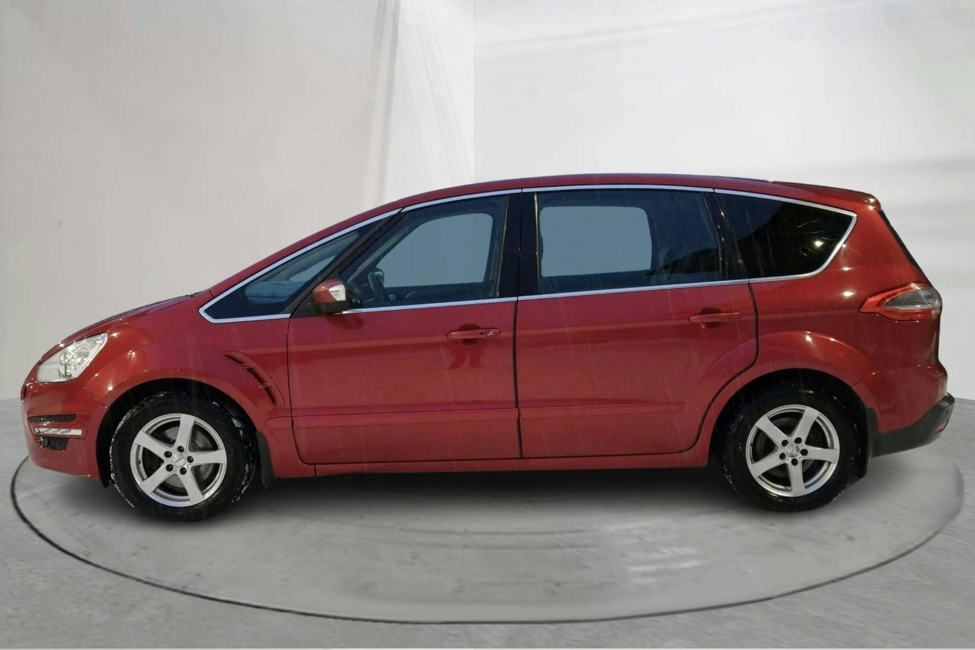 Præsentationsfoto 2 af 18: Ford S-MAX 2.0 Duratorq TDCi (163hk) - 190 710 kilometer - Salgsautomat - Rød farve - 2015