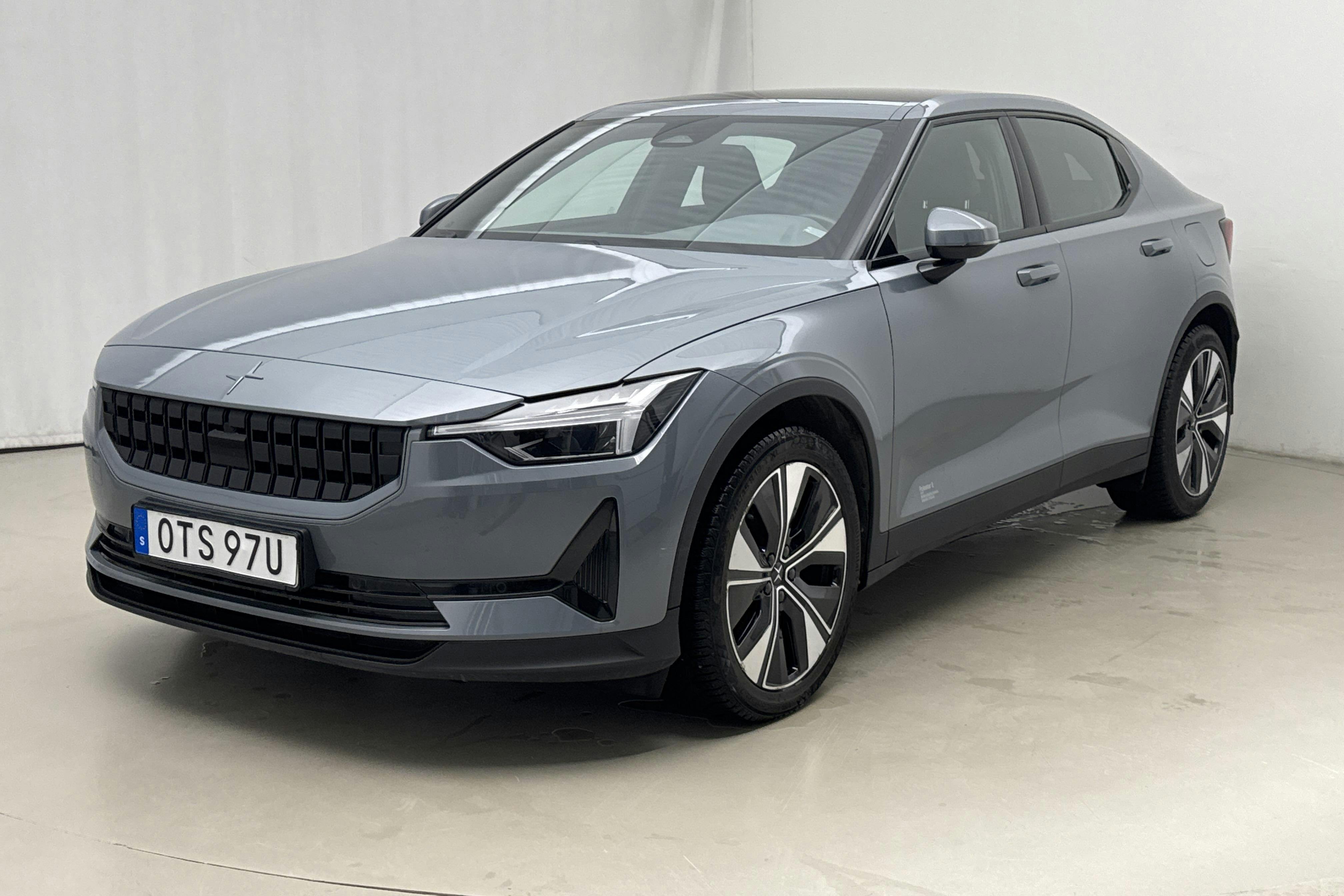Presentation photo 1 of 21: Polestar 2 Standard range Single motor (231hk) - 52 850 km - Automatic - gray - 2023
