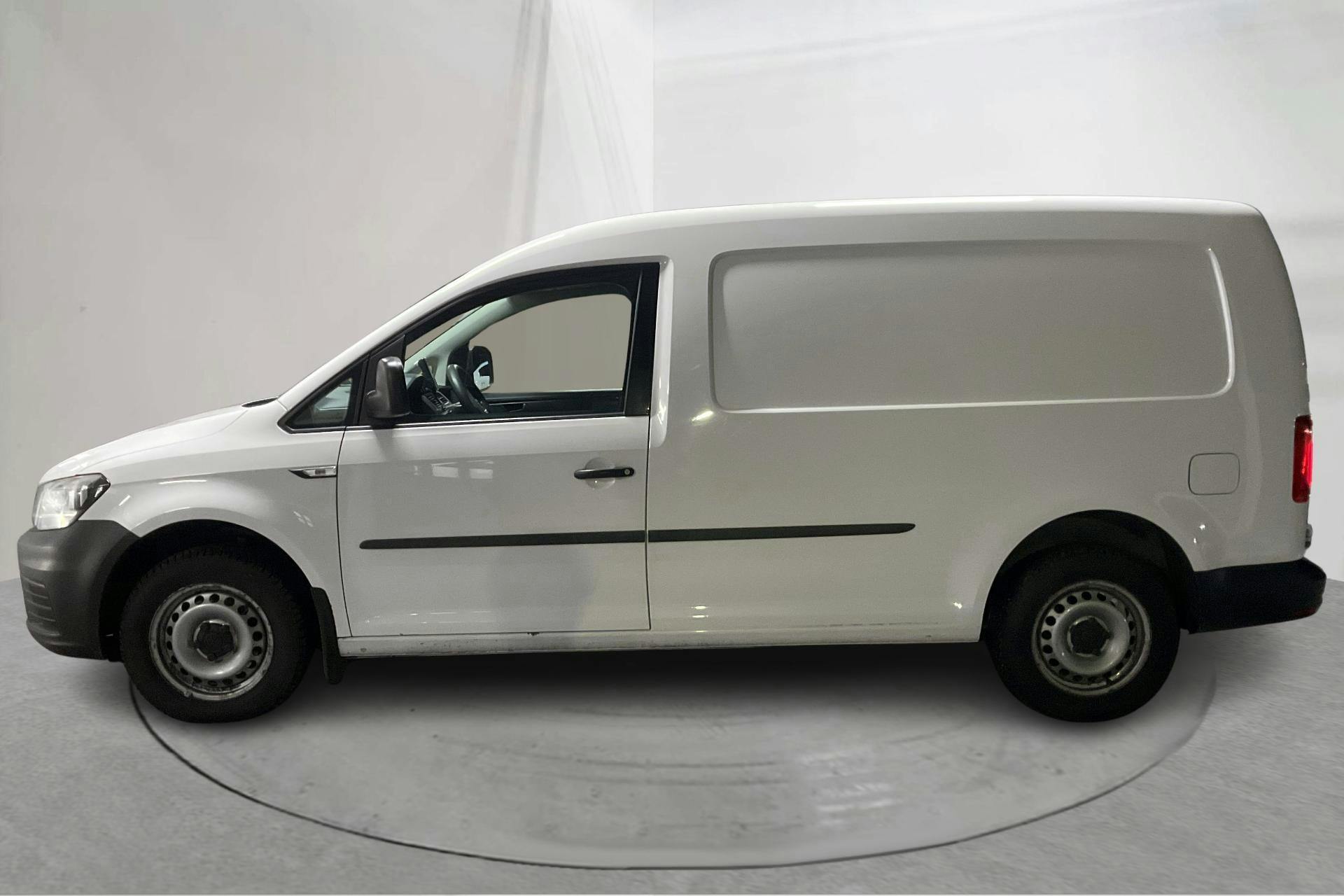 Presentation photo 2 of 12: VW Caddy 2.0 TDI Maxi Skåp (102hk) - 186 110 km - Automatic - white - 2019