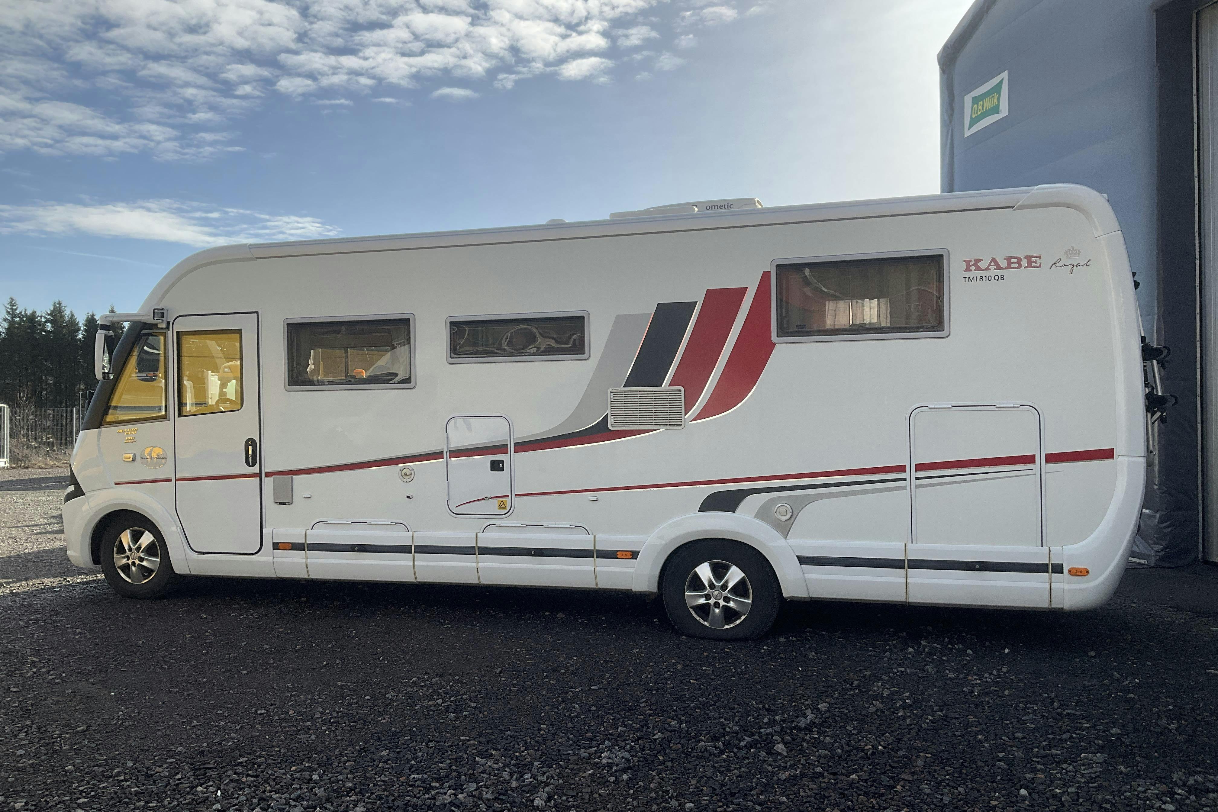 Presentation photo 2 of 38: FIAT KABE Travel Master I 810 QB Husbil - 114 870 km - Automatic - white - 2012