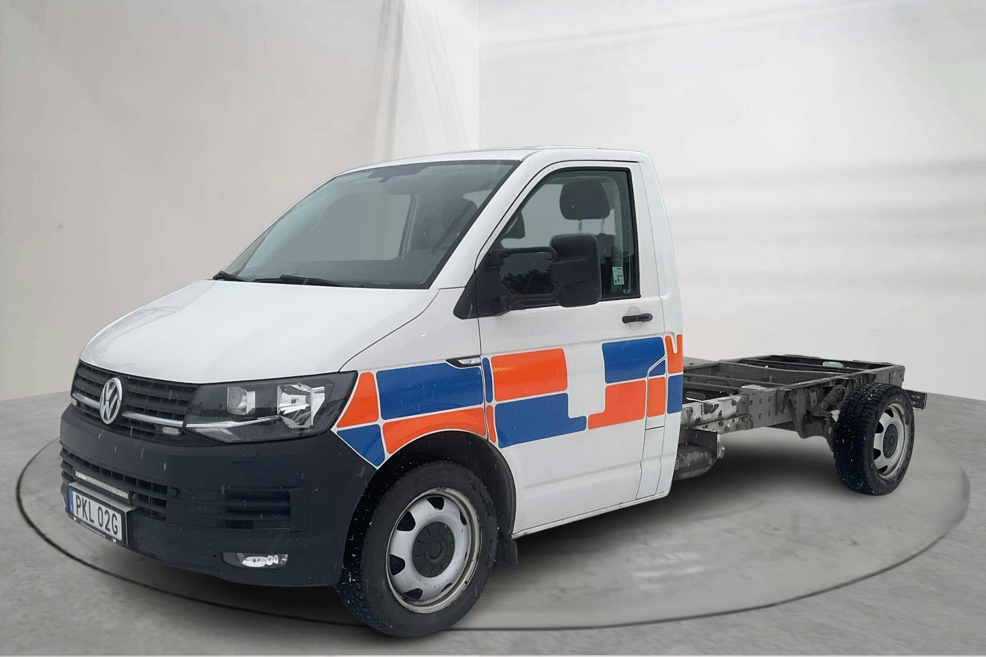 Præsentationsfoto 1 af 11: VW Transporter T6 2.0 TDI BMT (150hk) - 95 280 kilometer - Salgsautomat - Hvid - 2019