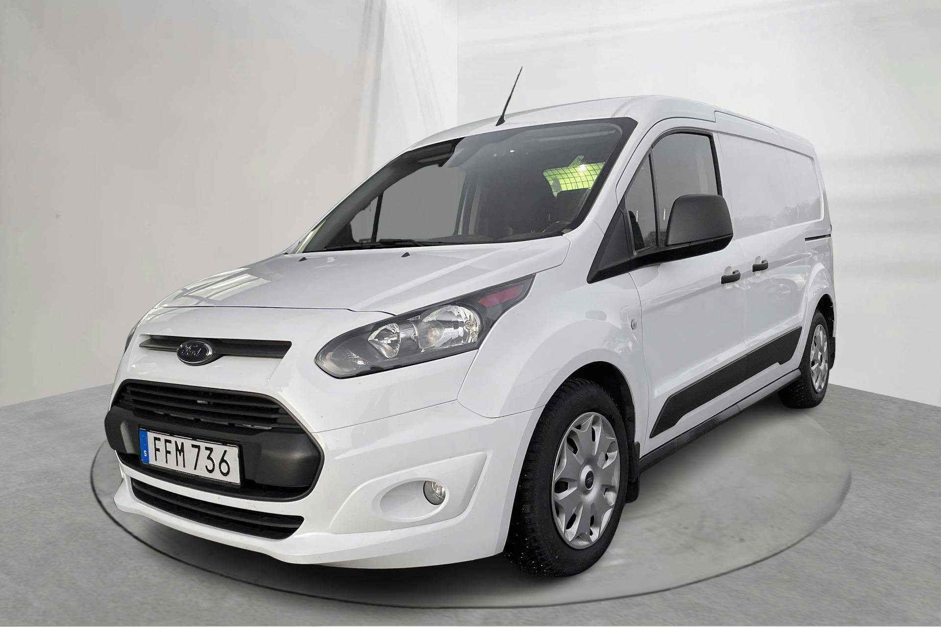 Presentation photo 1 of 16: Ford Transit Connect 1.5 TDCi (100hk) - 95 220 km - Manual - white - 2018