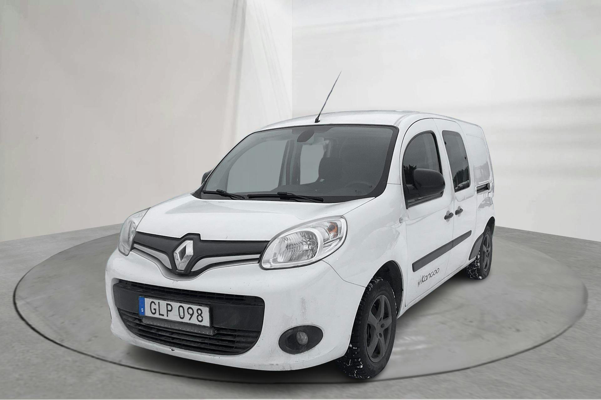 Presentationsfoto 1 av 13: Renault Kangoo 1.5 dCi Maxi Passenger (90hk) - 19 272 mil - Manuell - vit - 2019