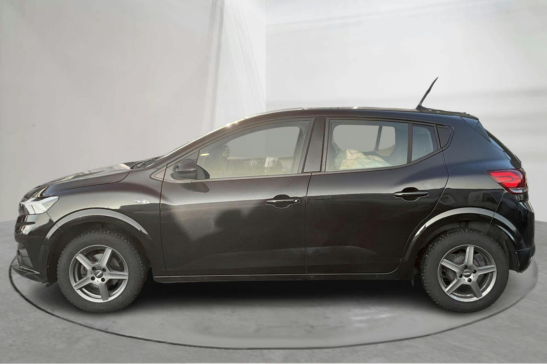 Presentationsfoto 2 av 15: Dacia Sandero 1.0 TCe (90hk) - 2 652 mil - Automat - svart - 2024