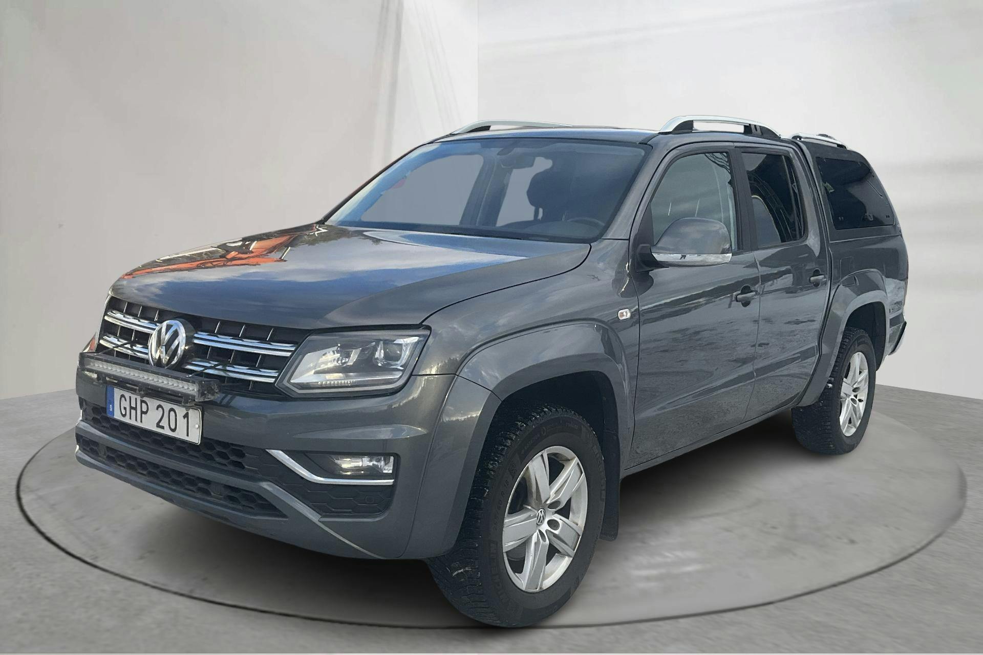 Præsentationsfoto 1 af 14: VW Amarok 3.0 TDI 4motion (224hk) - 232 350 kilometer - Salgsautomat - grå - 2018