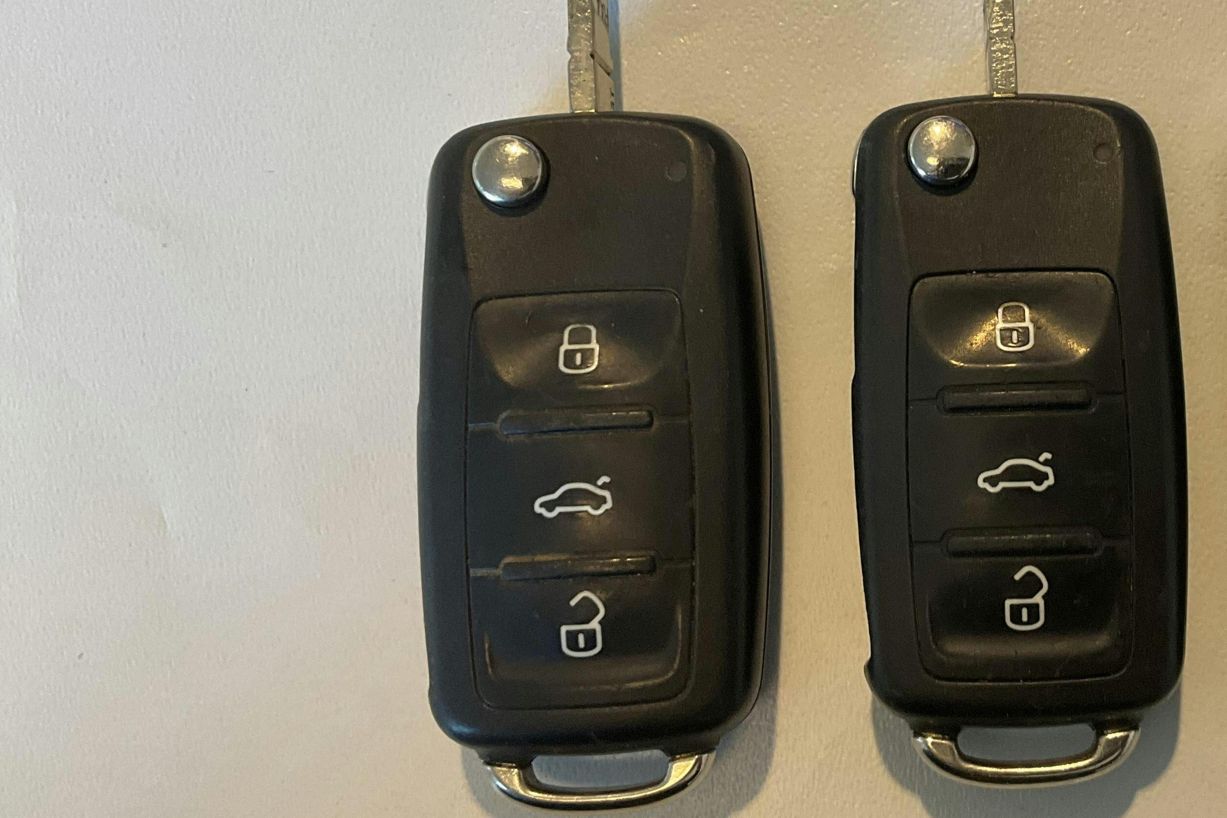 Presentationsfoto 17 av 17: VW Caddy 1.4 TGI Maxi Skåp (110hk) - 8 068 mil - Automat - vit - 2019