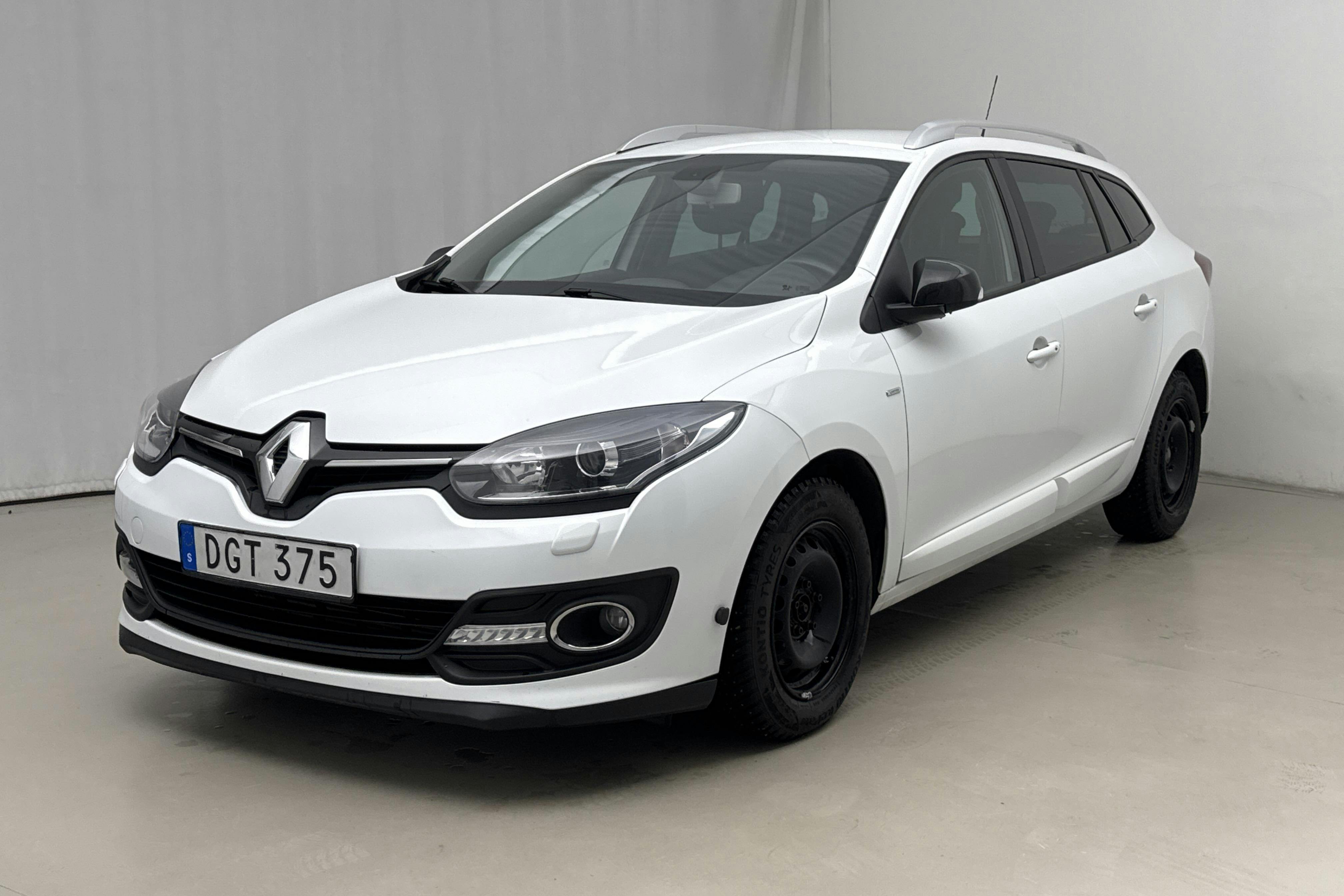 Presentationsfoto 1 av 12: Renault Mégane Phas III 1.5 dCi Sports Tourer (110hk) - 8 027 mil - Manuell - vit - 2016