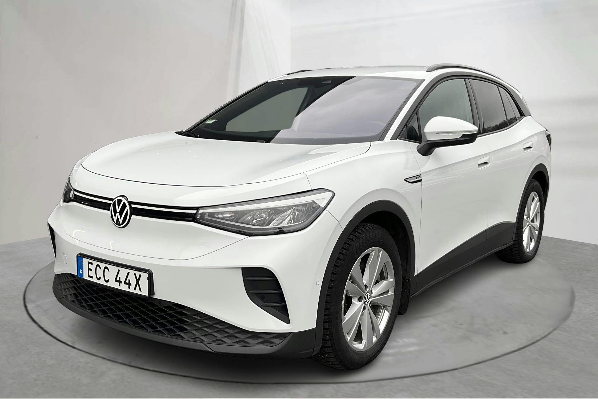 Presentation photo 1 of 19: VW ID.4 77kWh (204hk) - 68 950 km - Automatic - white - 2023