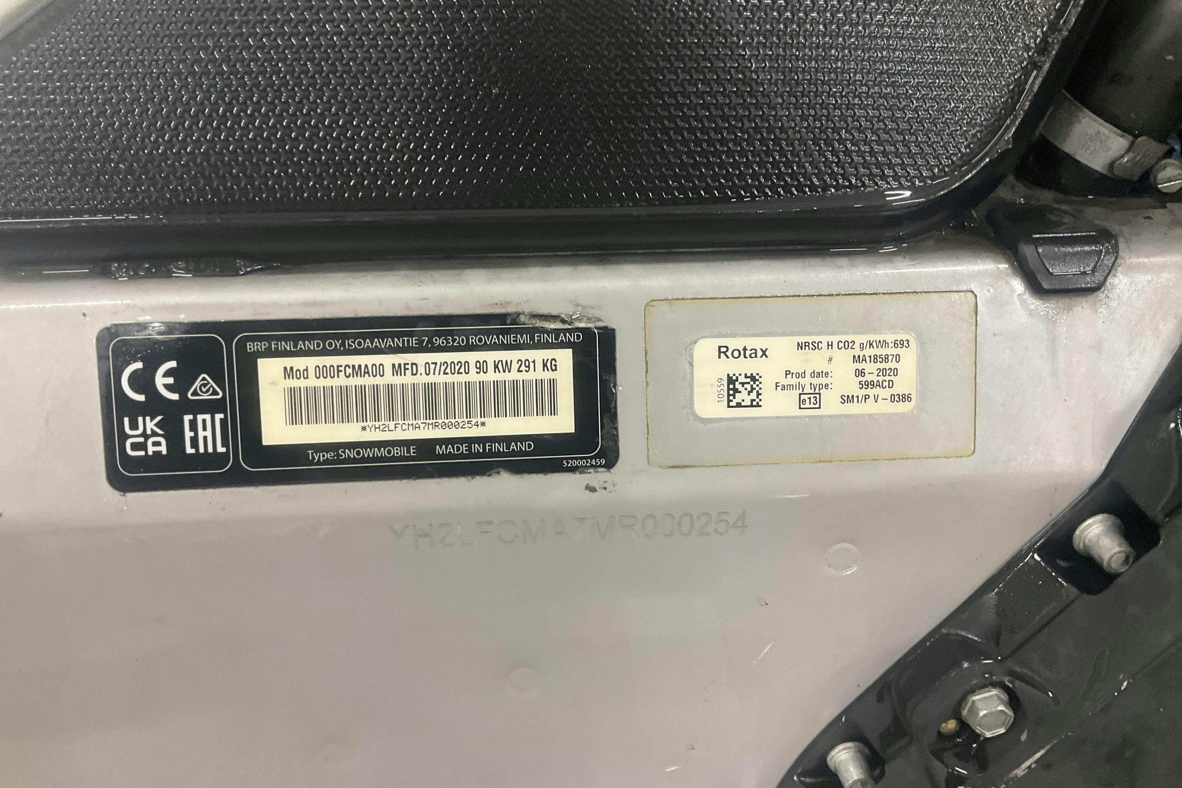 Presentationsfoto 12 av 12: LYNX 49 RANGER PRO 600R E-TEC Snöskoter - 858 mil - Automat - 2021