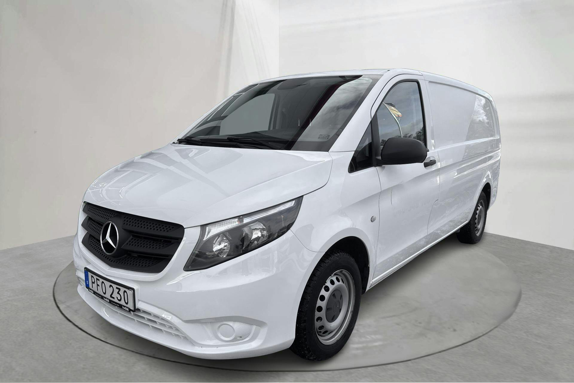 Præsentationsfoto 1 af 15: Mercedes Vito 114 CDI W640 (136hk) - 86 500 kilometer - Salgsautomat - Hvid - 2017
