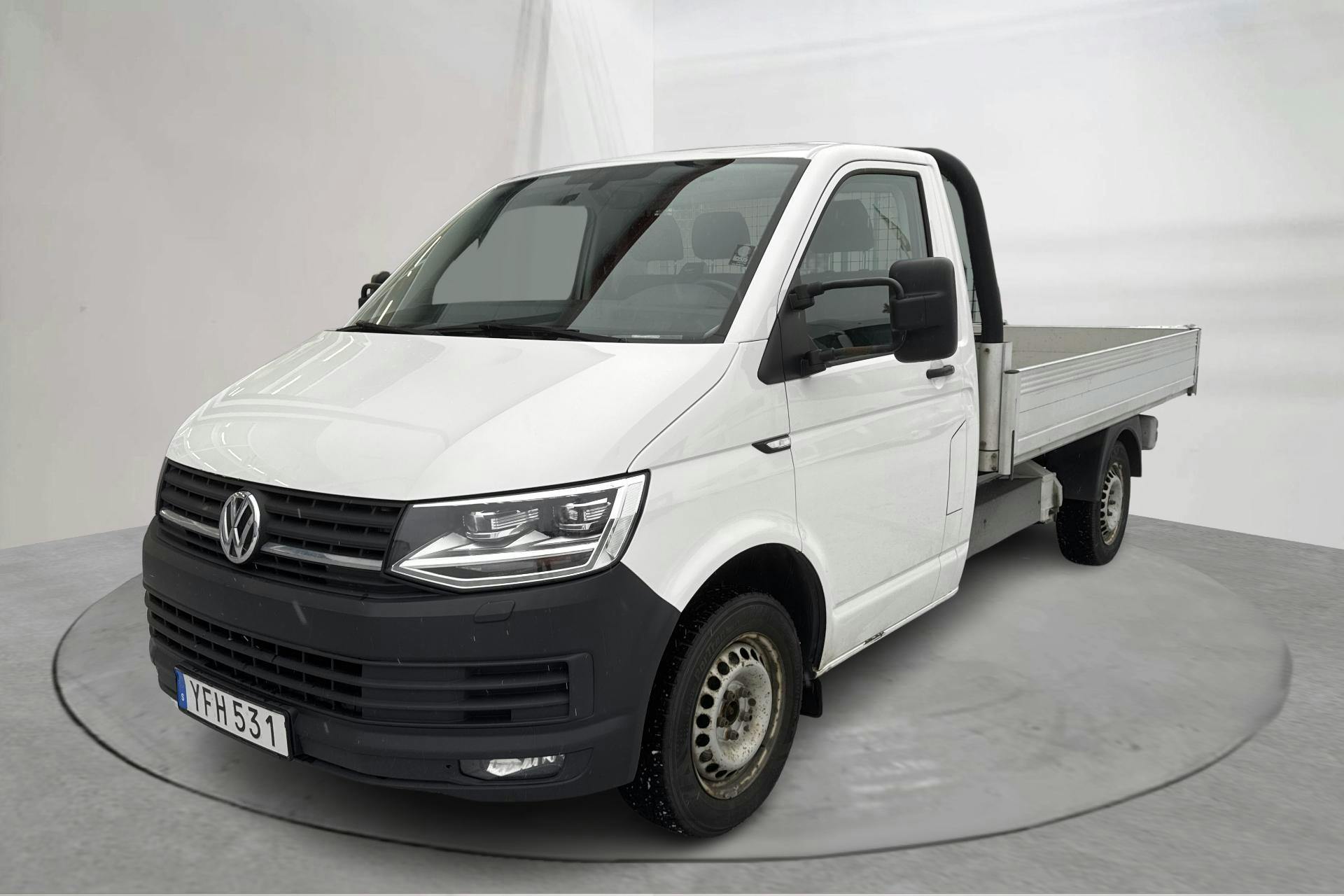Presentationsfoto 1 av 15: VW Transporter T6 2.0 TDI BMT (102hk) - 17 544 mil - Manuell - vit - 2017