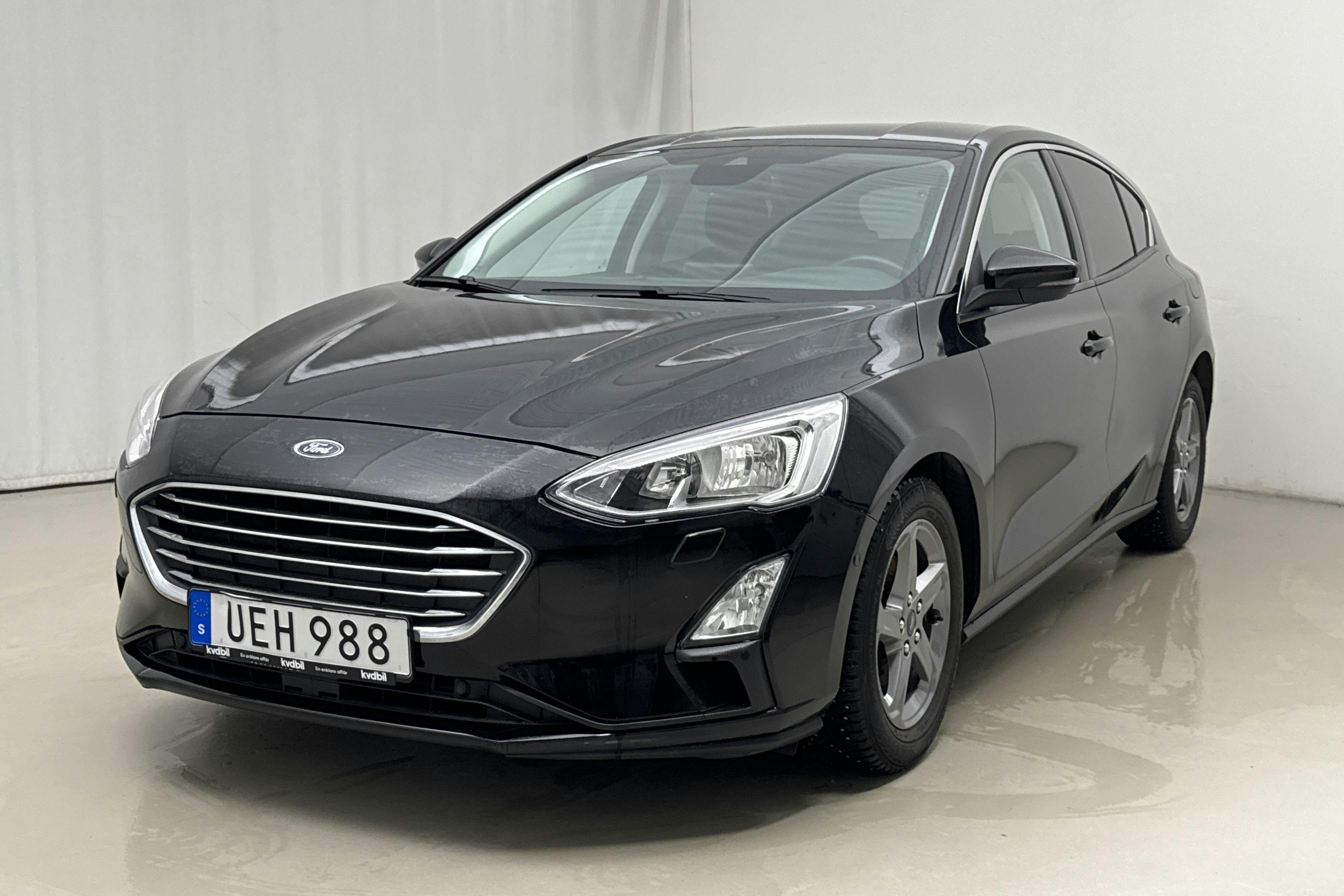 Presentationsfoto 1 av 16: Ford Focus 1.0T EcoBoost 5dr (125hk) - 4 893 mil - Manuell - svart - 2018