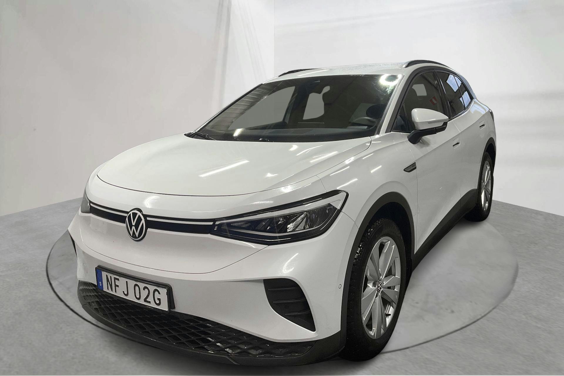 Presentation photo 1 of 18: VW ID.4 77kWh (204hk) - 70 820 km - Automatic - white - 2023
