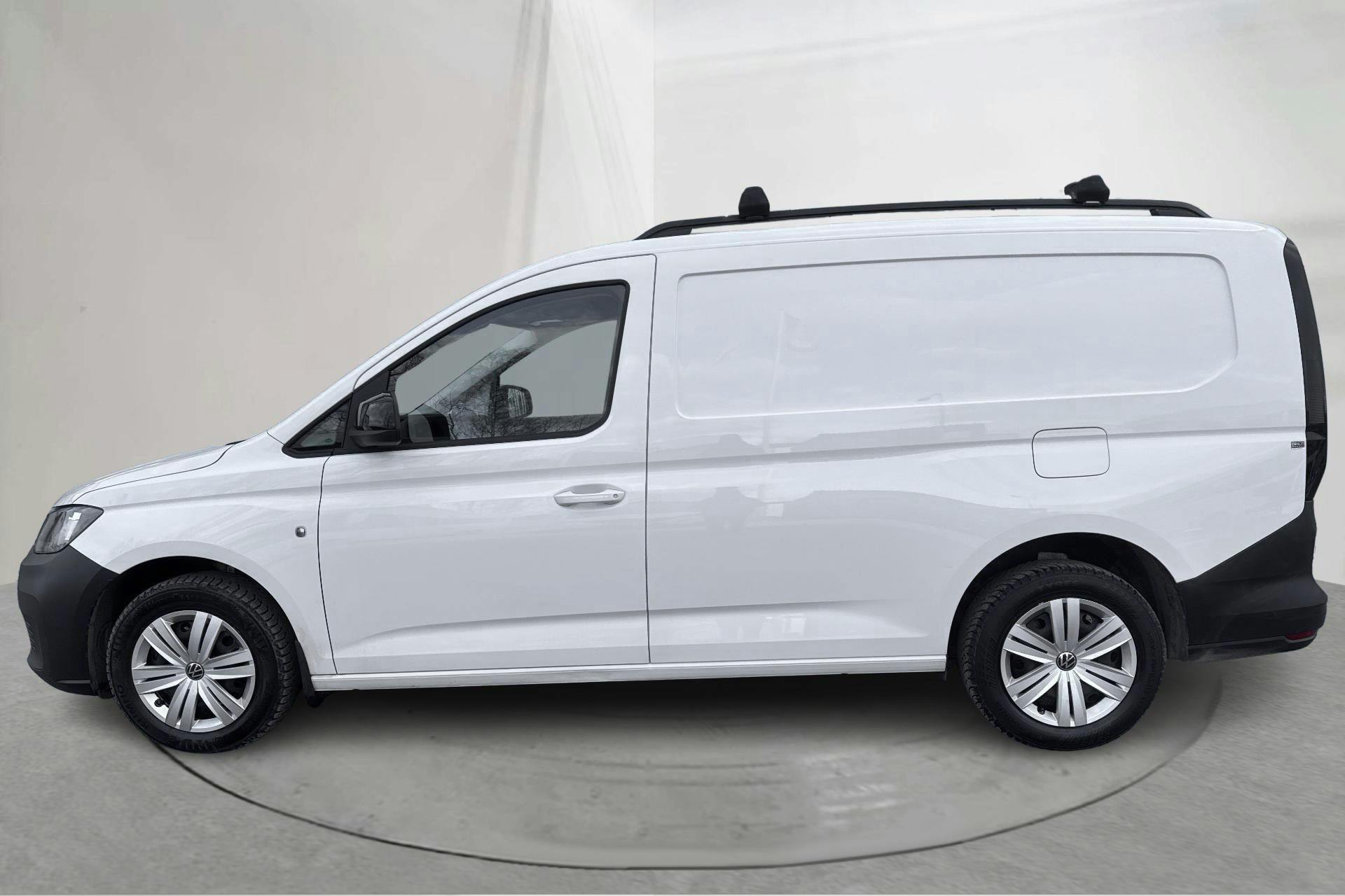 Presentationsfoto 2 av 19: VW Caddy Cargo Maxi 2.0 TDI (122hk) - 9 624 mil - Automat - vit - 2023