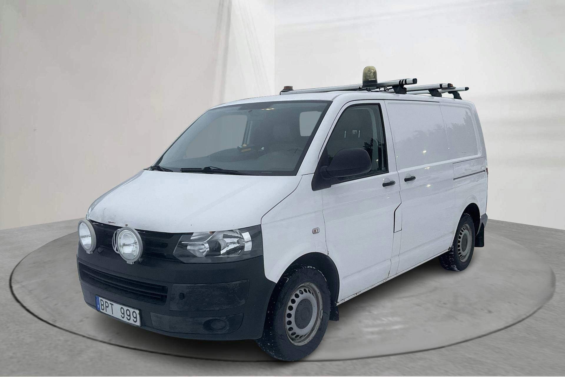 Presentationsfoto 1 av 12: VW Transporter T5 2.0 TDI 4MOTION (140hk) - 26 243 mil - Manuell - vit - 2013