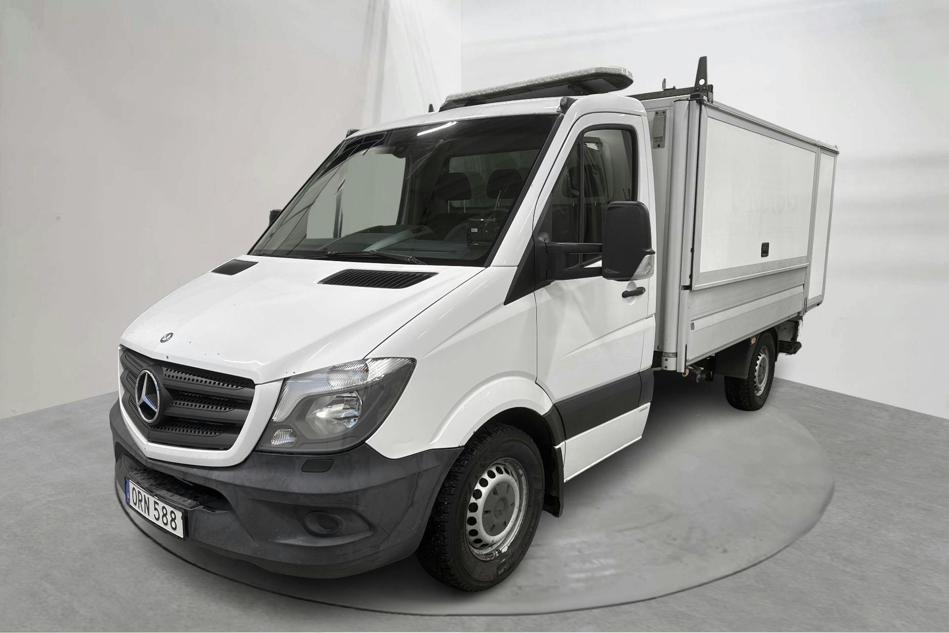 Presentationsfoto 1 av 20: Mercedes Sprinter 316 CDI Pickup/Chassi (163hk) - 27 778 mil - Automat - vit - 2014