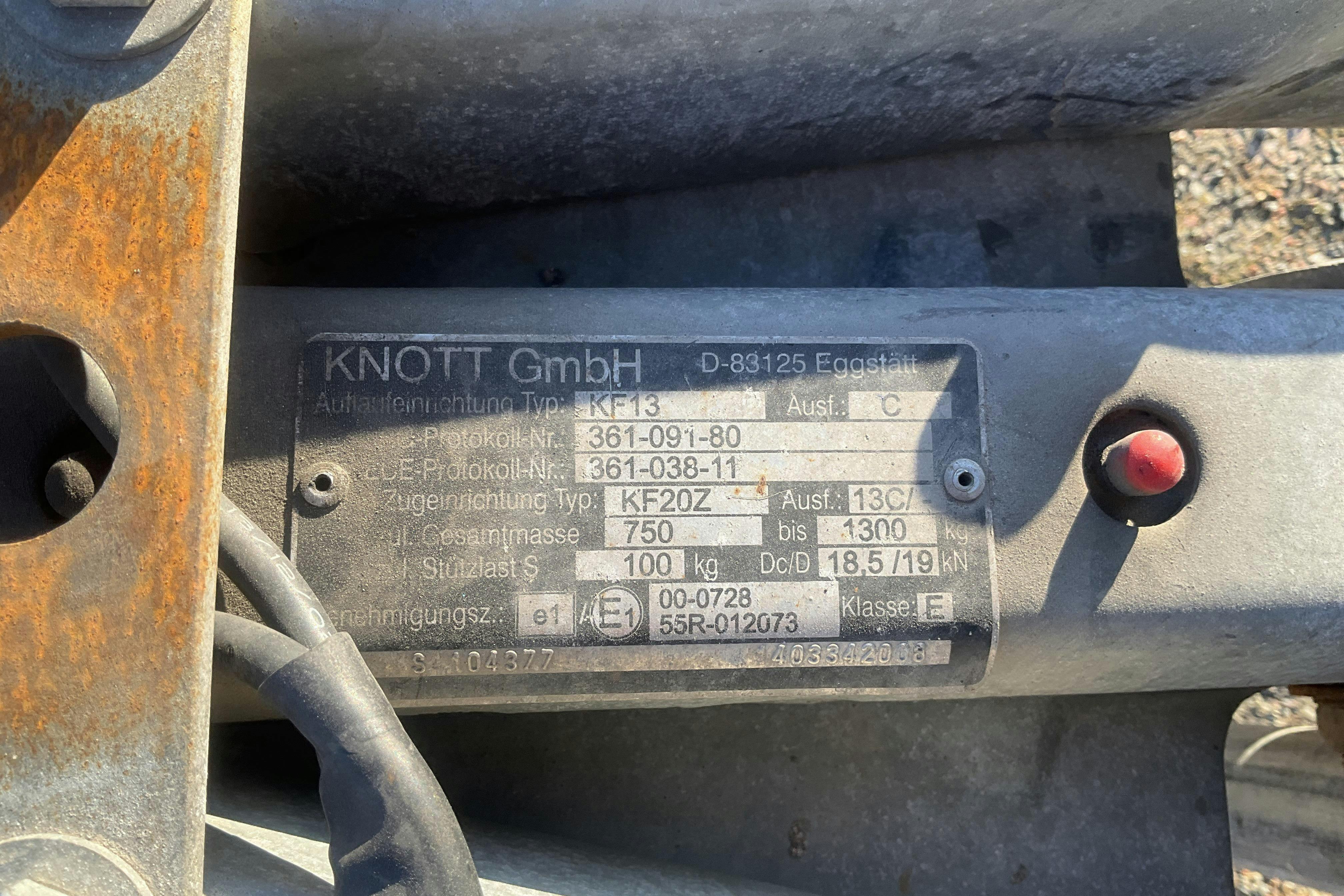 Presentationsfoto 12 av 12: FOGELSTA CE130035D Skåpsläpvagn Släpvagn - 0 km - grå - 2014