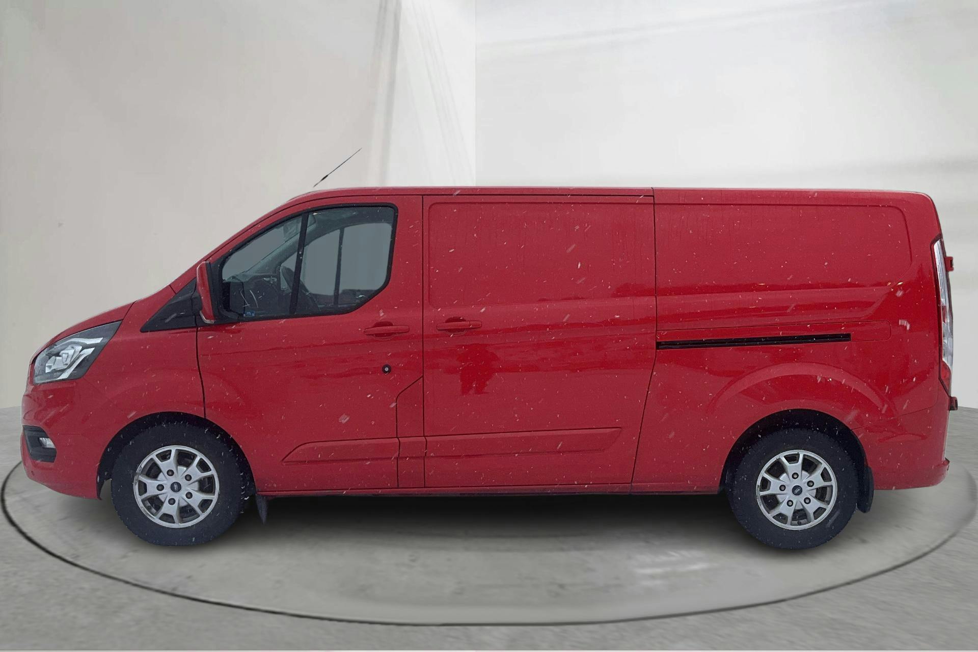 Presentationsfoto 2 av 13: Ford Transit Custom 300 (170hk) - 17 551 mil - Automat - röd - 2018