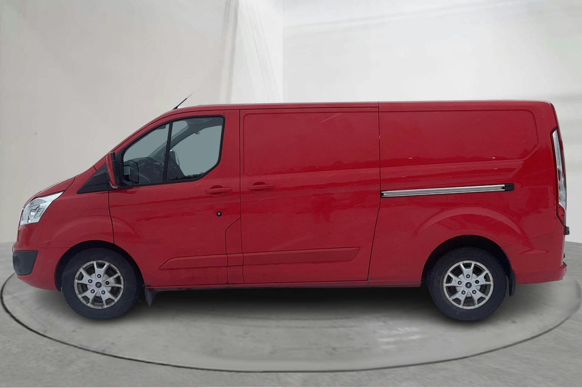 Presentationsfoto 2 av 14: Ford Transit Custom 300 (170hk) - 18 341 mil - Automat - röd - 2017