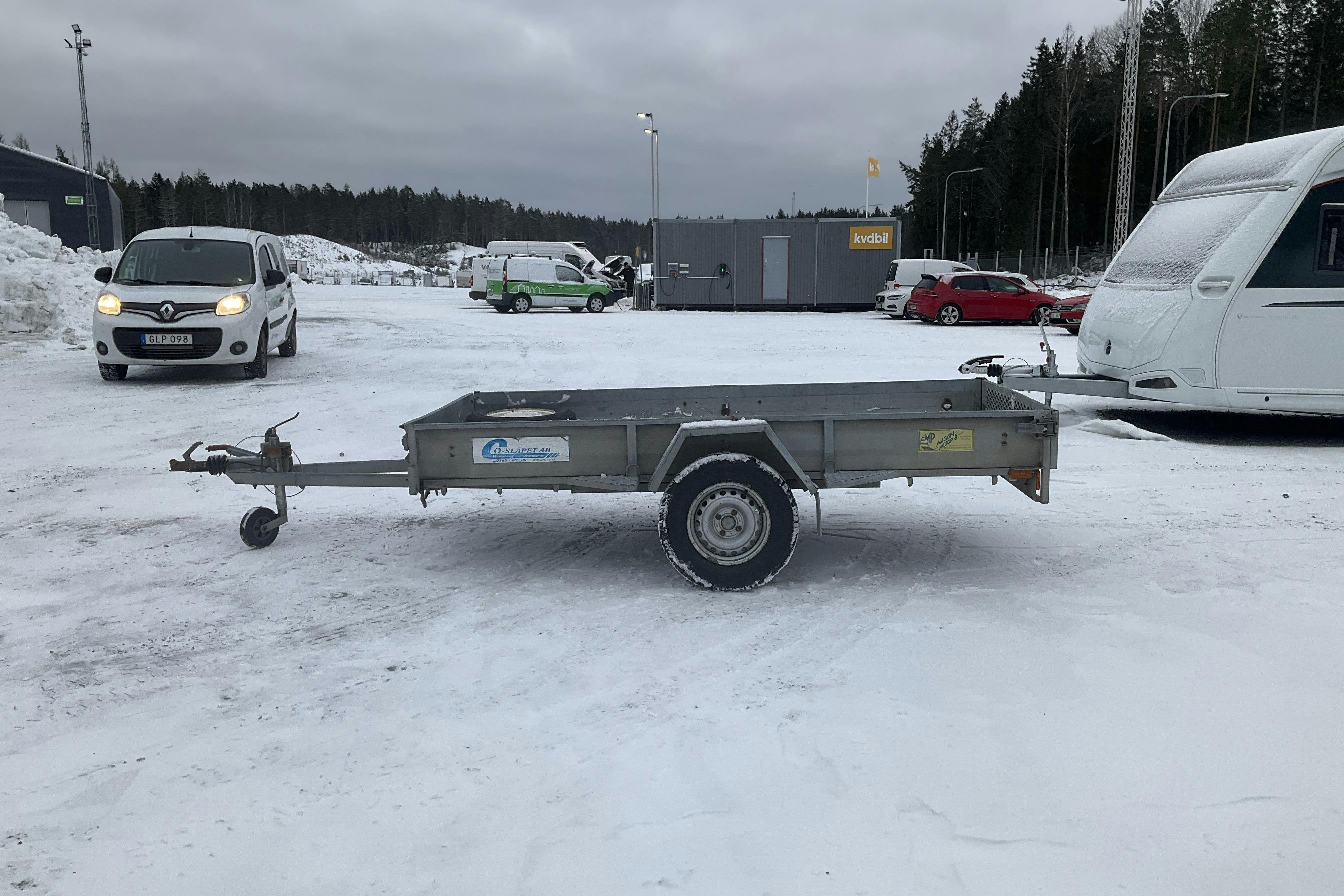 Presentationsfoto 2 av 9: CO-SLÄPET 750 SPEC  Släpvagn - 0 km - Light Grey - 2003