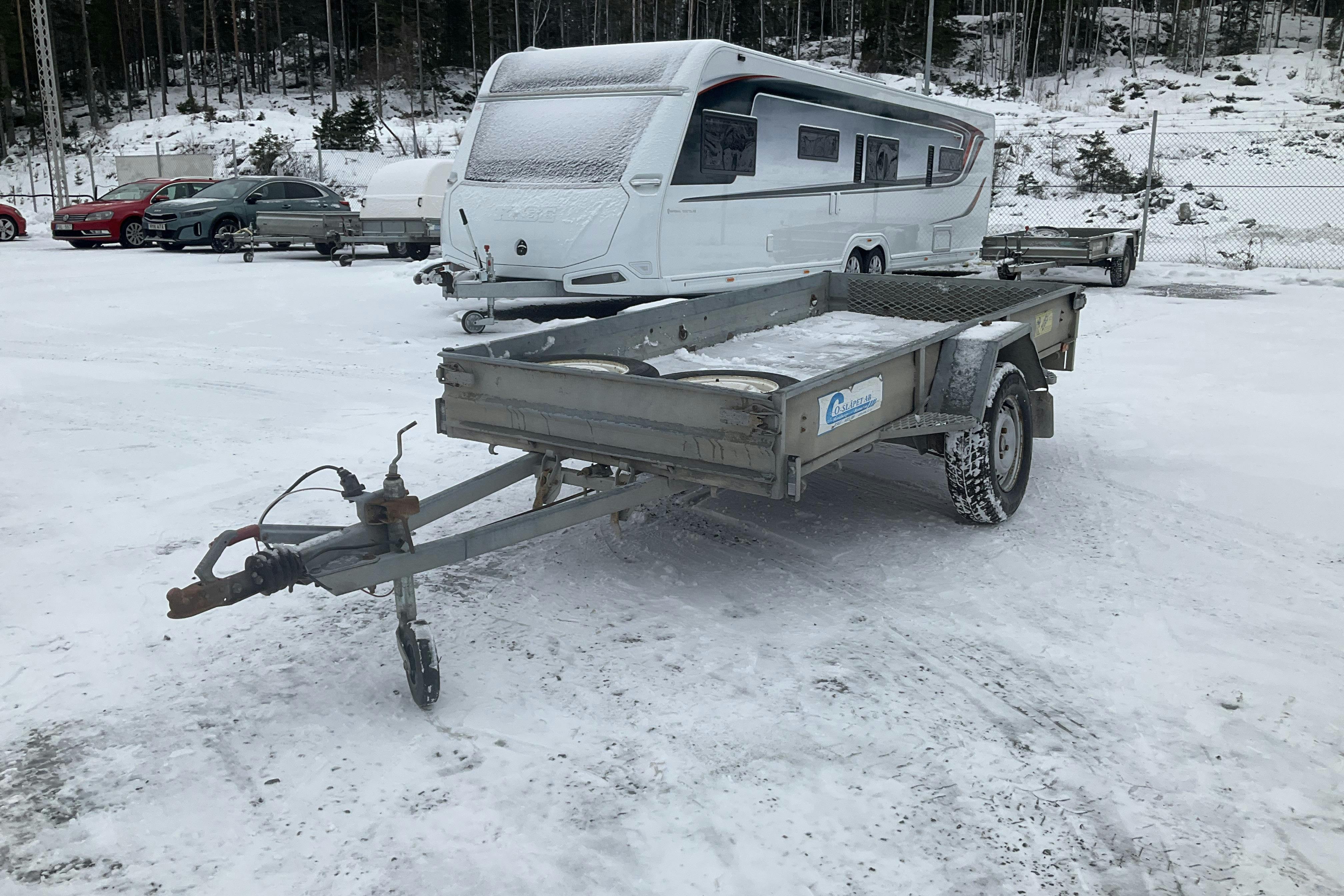 Presentationsfoto 1 av 9: CO-SLÄPET 750 SPEC  Släpvagn - 0 km - Light Grey - 2003