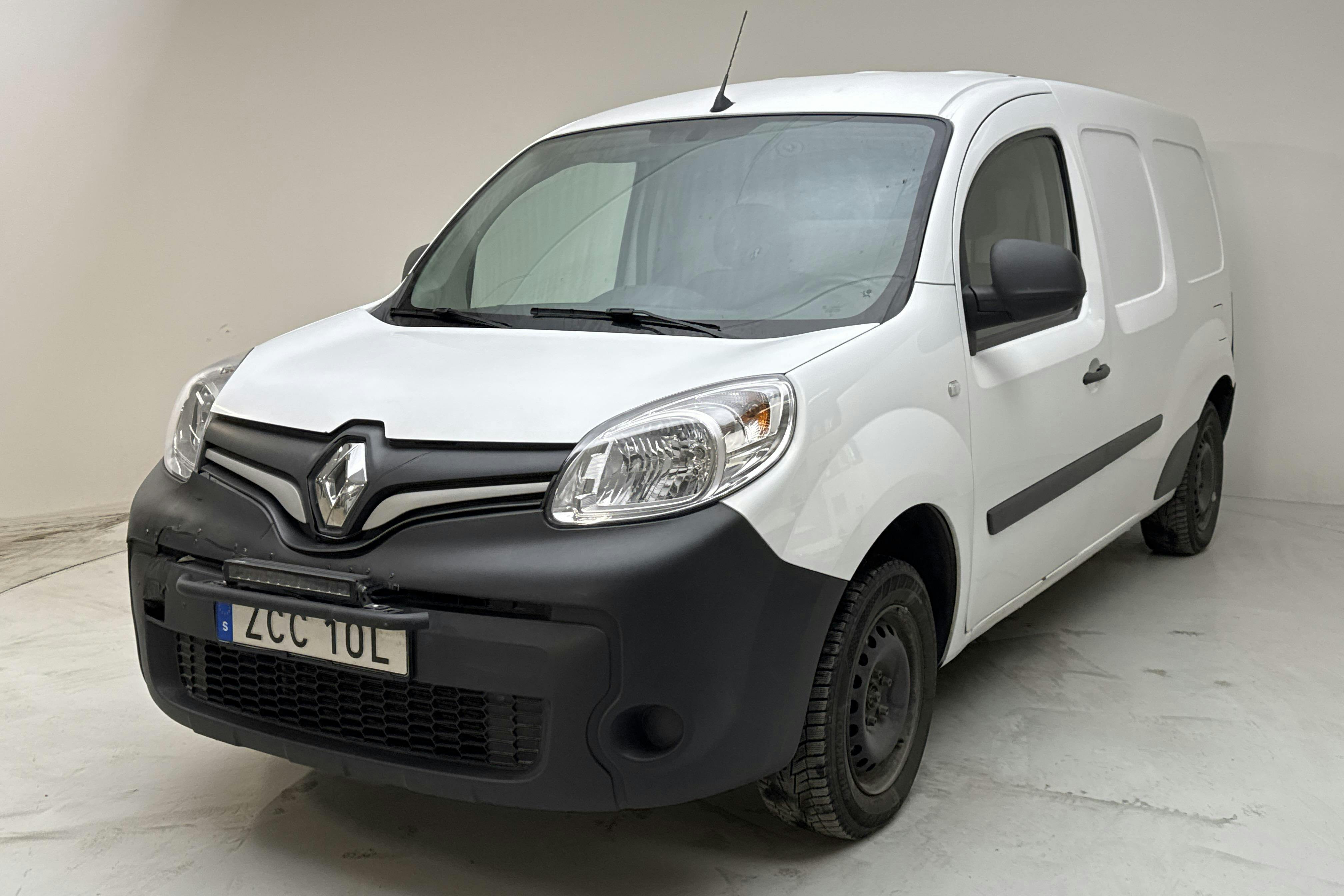 Præsentationsfoto 1 af 12: Renault Kangoo 1.5 dCi Maxi Skåp (95hk) - 235 890 kilometer - Manuel - Hvid - 2021