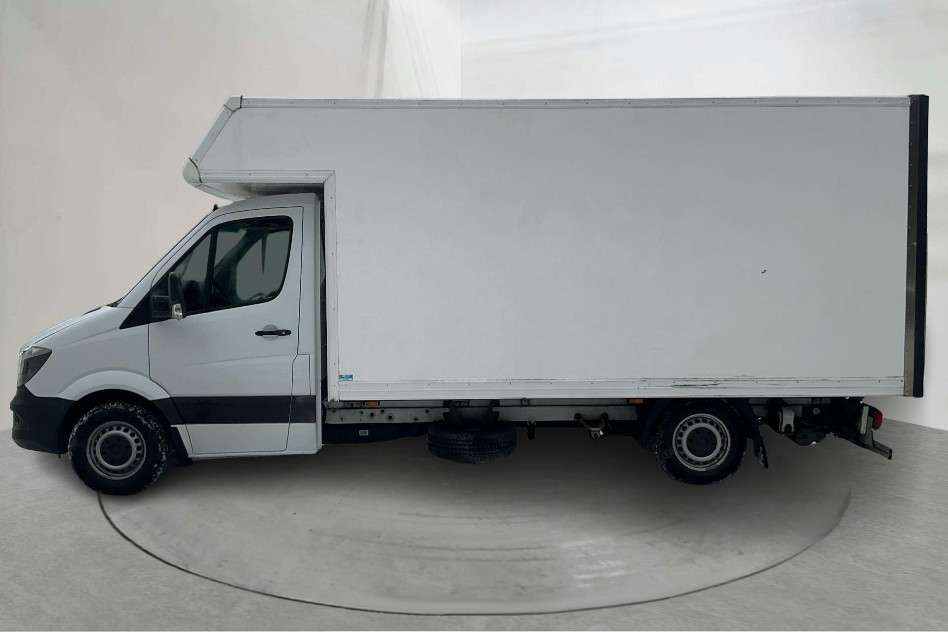 Presentation photo 2 of 12: Mercedes Sprinter 316 CDI Volymskåp (163hk) - 333 370 km - Automatic - white - 2018