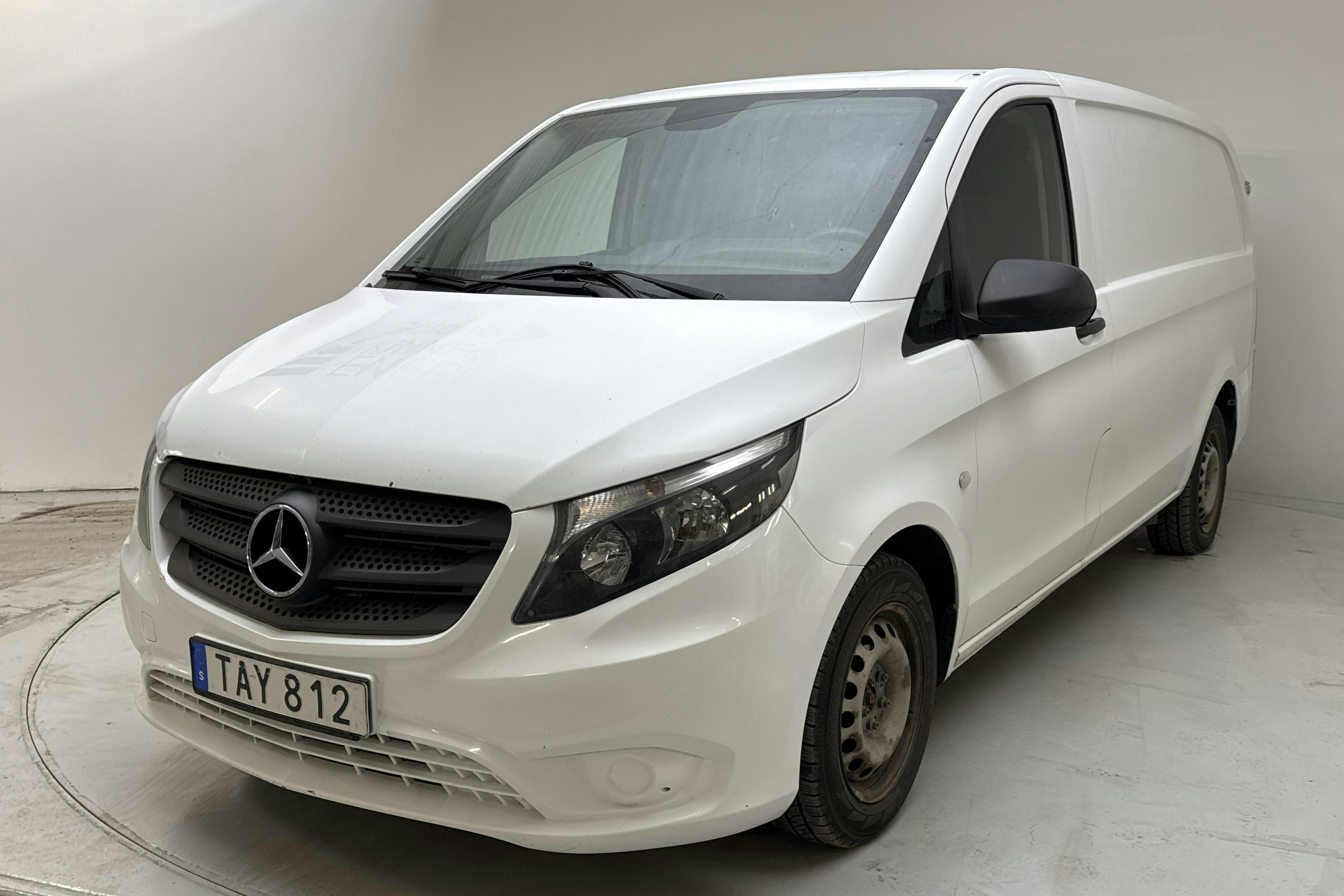 Præsentationsfoto 1 af 13: Mercedes Vito 111 CDI W640 (114hk) - 158 960 kilometer - Manuel - Hvid - 2017