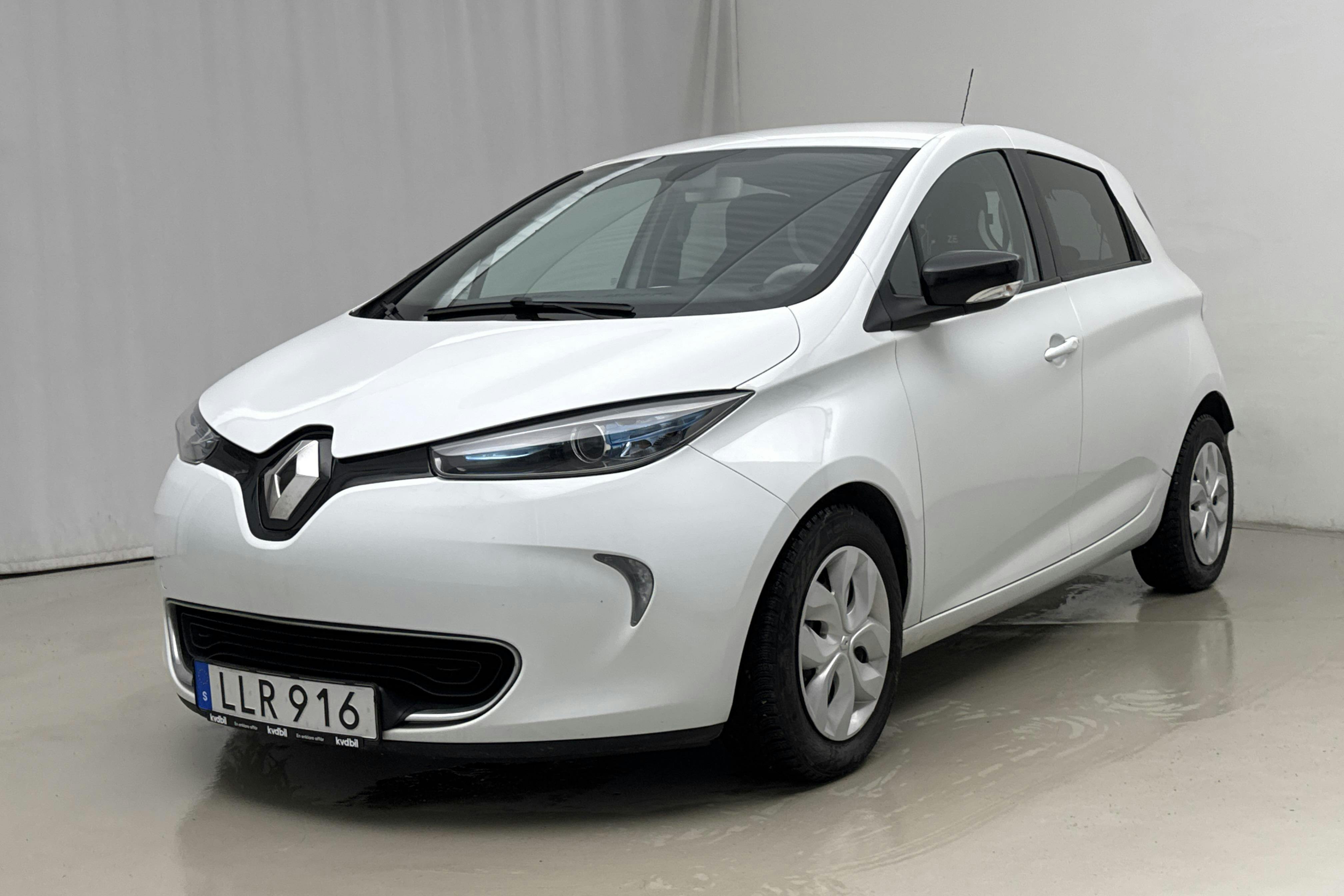 Presentation photo 1 of 20: Renault Zoe 22kWh R88 (88hk) - 69 460 km - Automatic - white - 2016