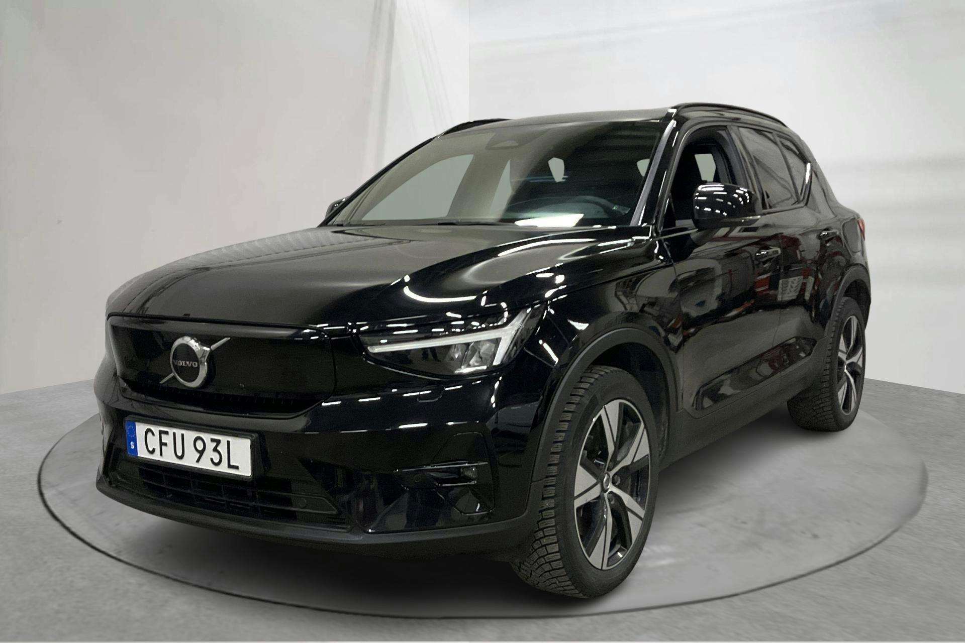 Præsentationsfoto 1 af 18: Volvo XC40 P8 Recharge Twin AWD (408hk) - 73 950 kilometer - Salgsautomat - Sort - 2023