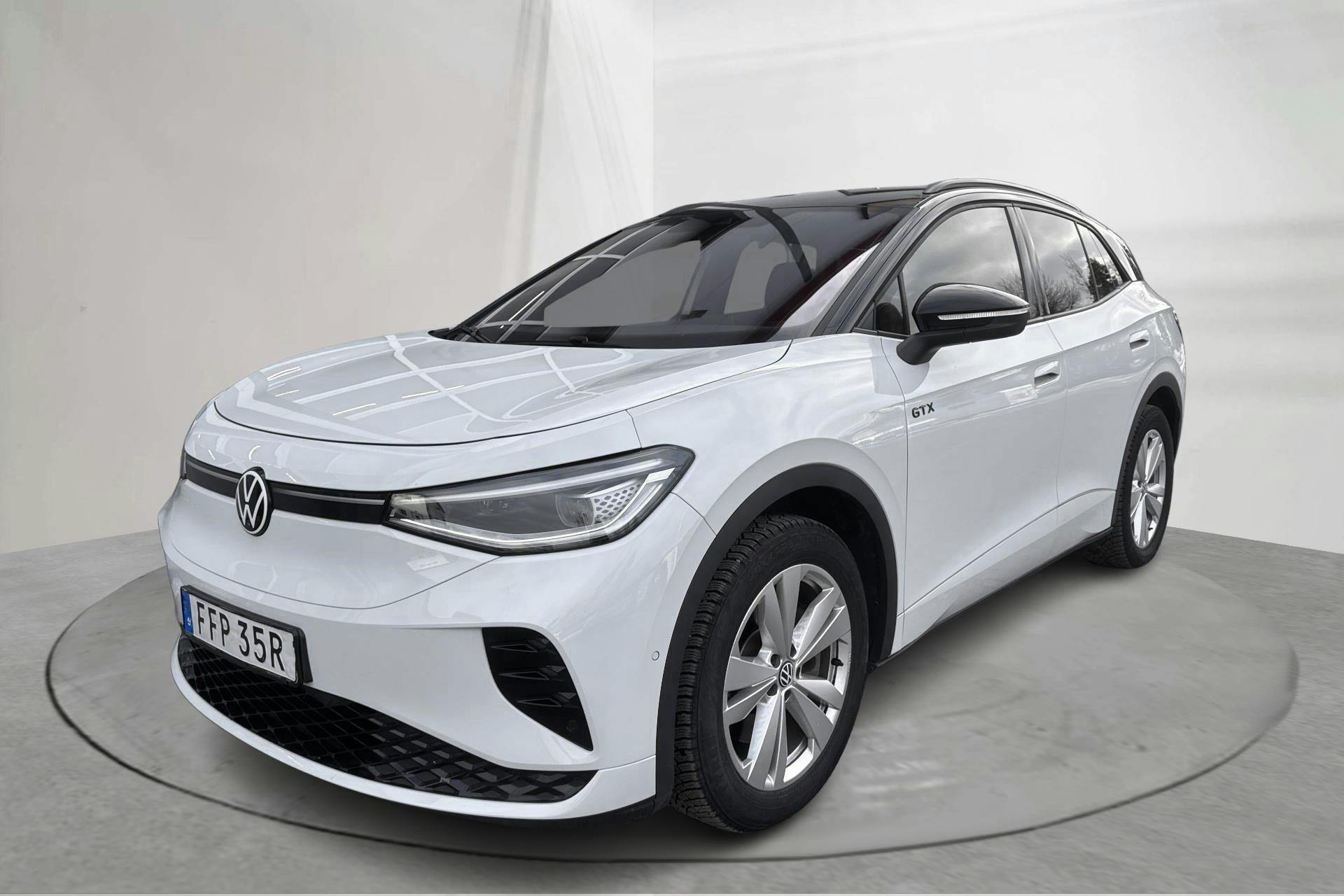 Presentationsfoto 1 av 18: VW ID.4 GTX 77kWh AWD (299hk) - 7 522 mil - Automat - vit - 2023