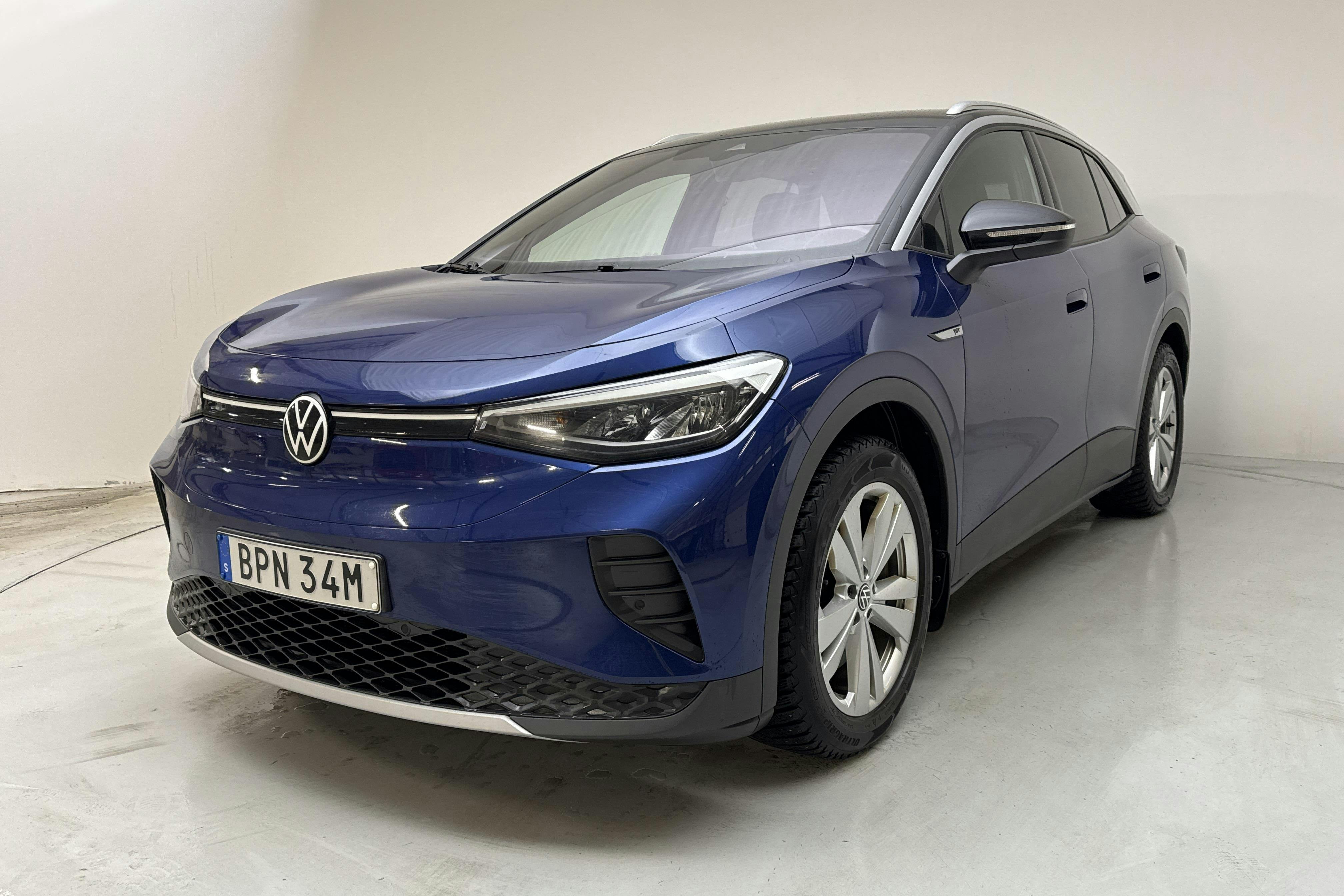 Presentation photo 1 of 18: VW ID.4 77kWh (204hk) - 171 060 km - Automatic - blue - 2021