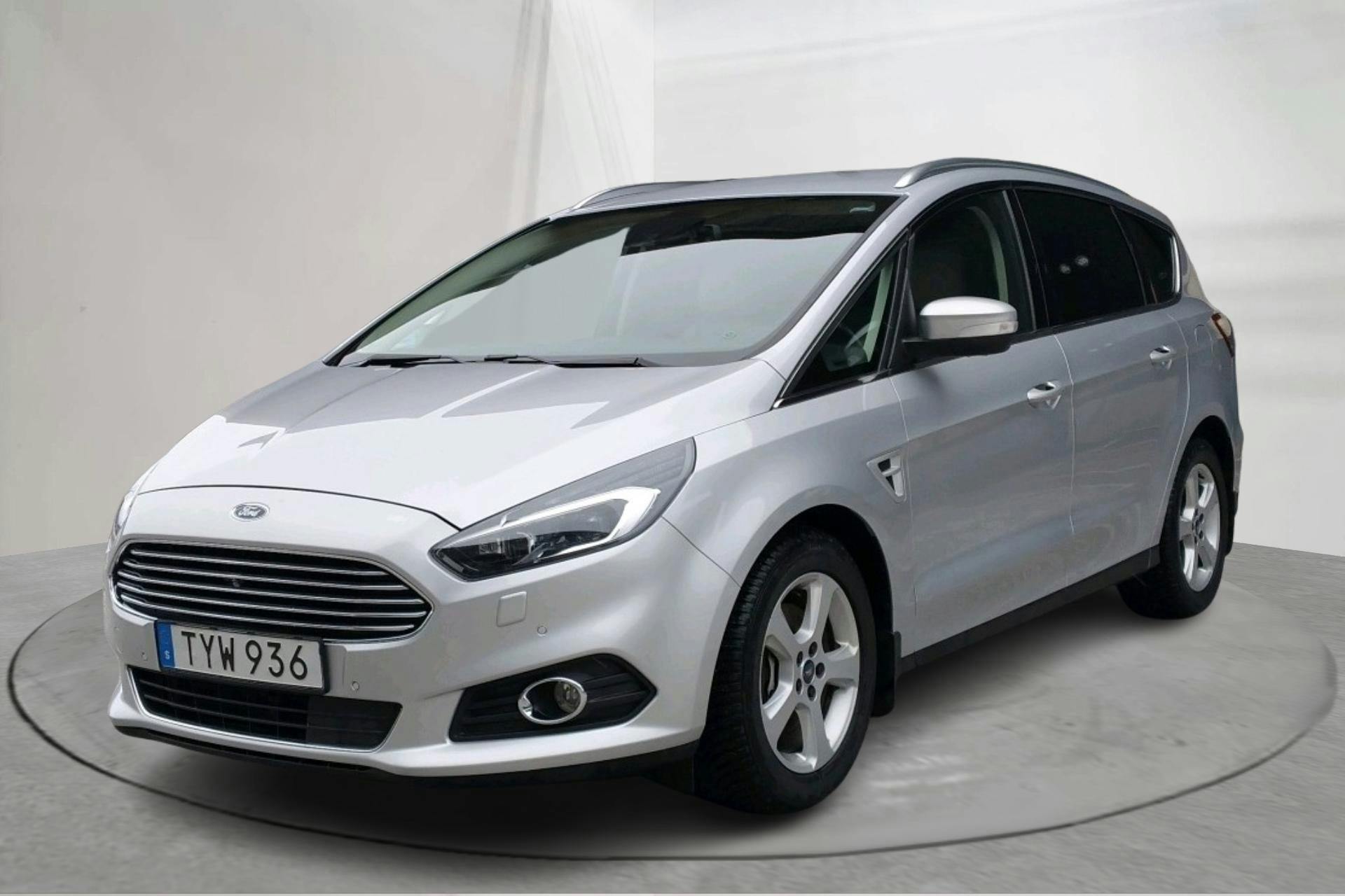 Präsentationsfoto 1 von 16: Ford S-MAX 2.0 TDCi AWD (180hk) - 147 150 Kilometer - Verkaufsautomat - grau - 2016